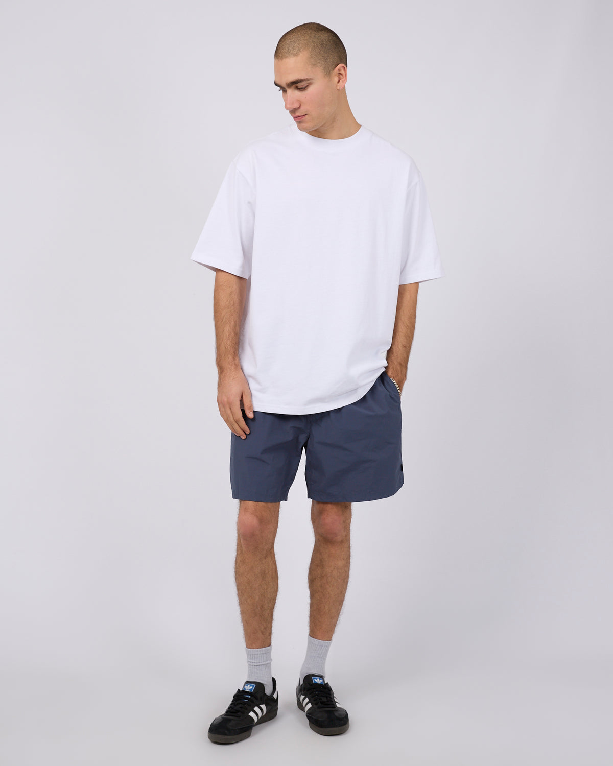 Vacay Nylon Short Navy