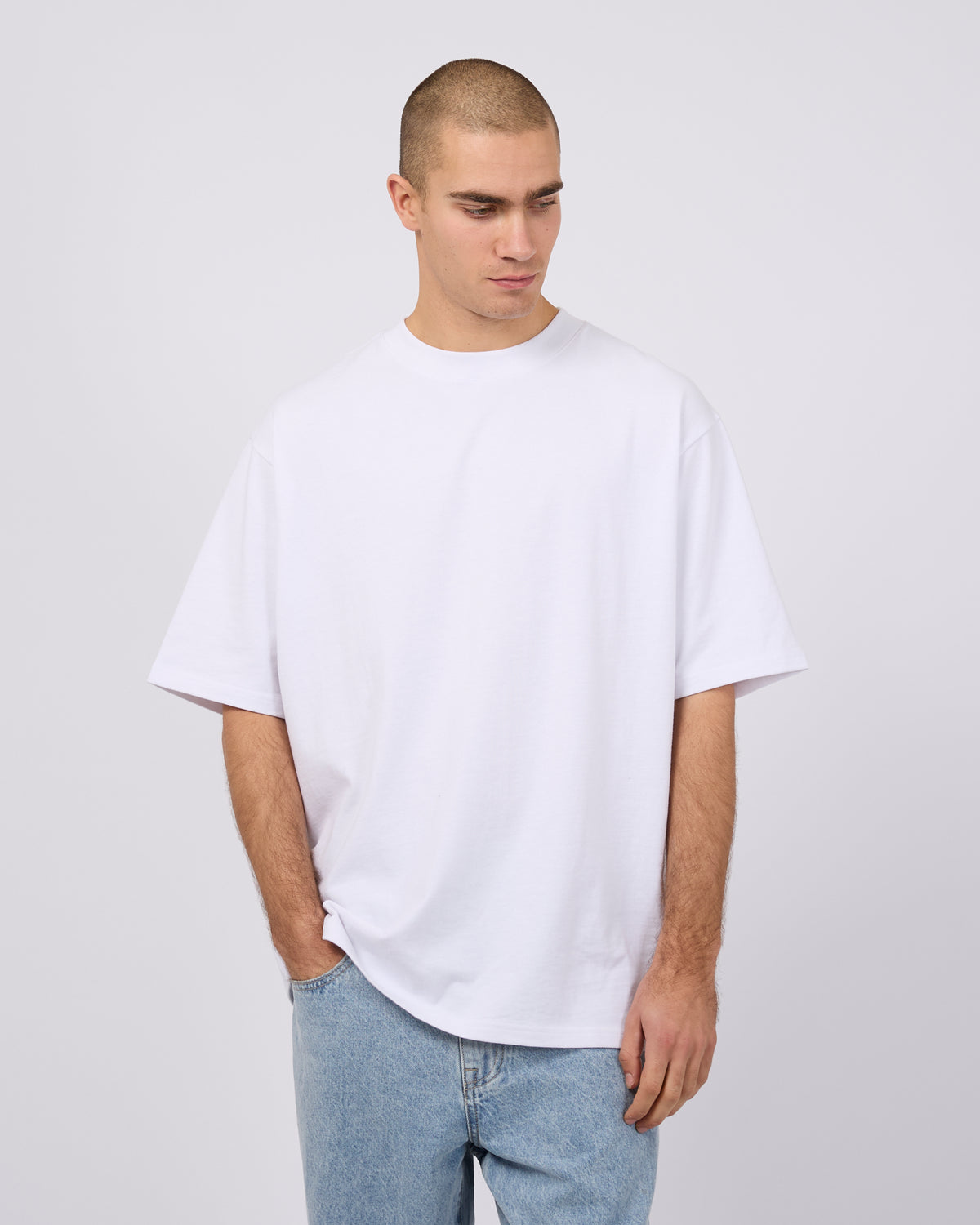 Heavy Weight Tee White