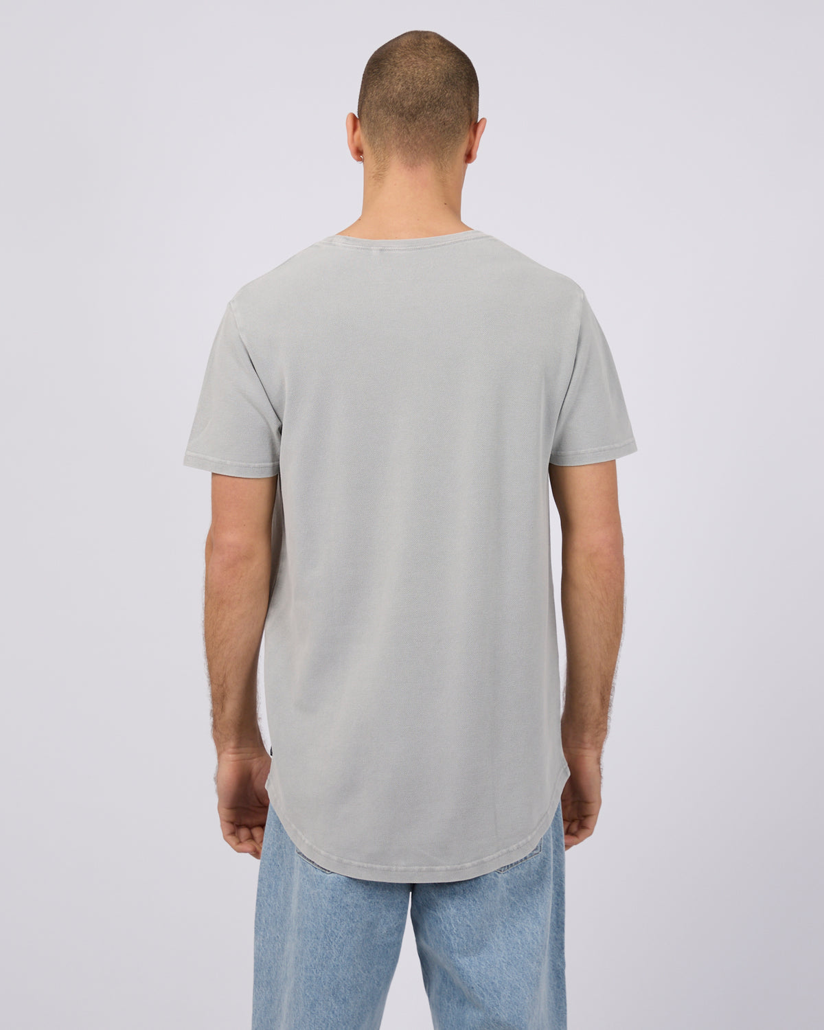 Pique Tee Grey