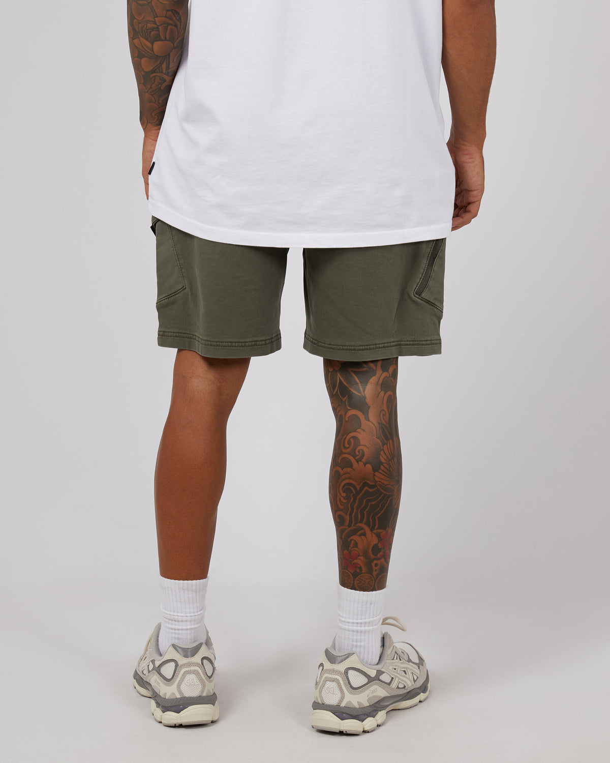 Gully Cargo Short Khaki