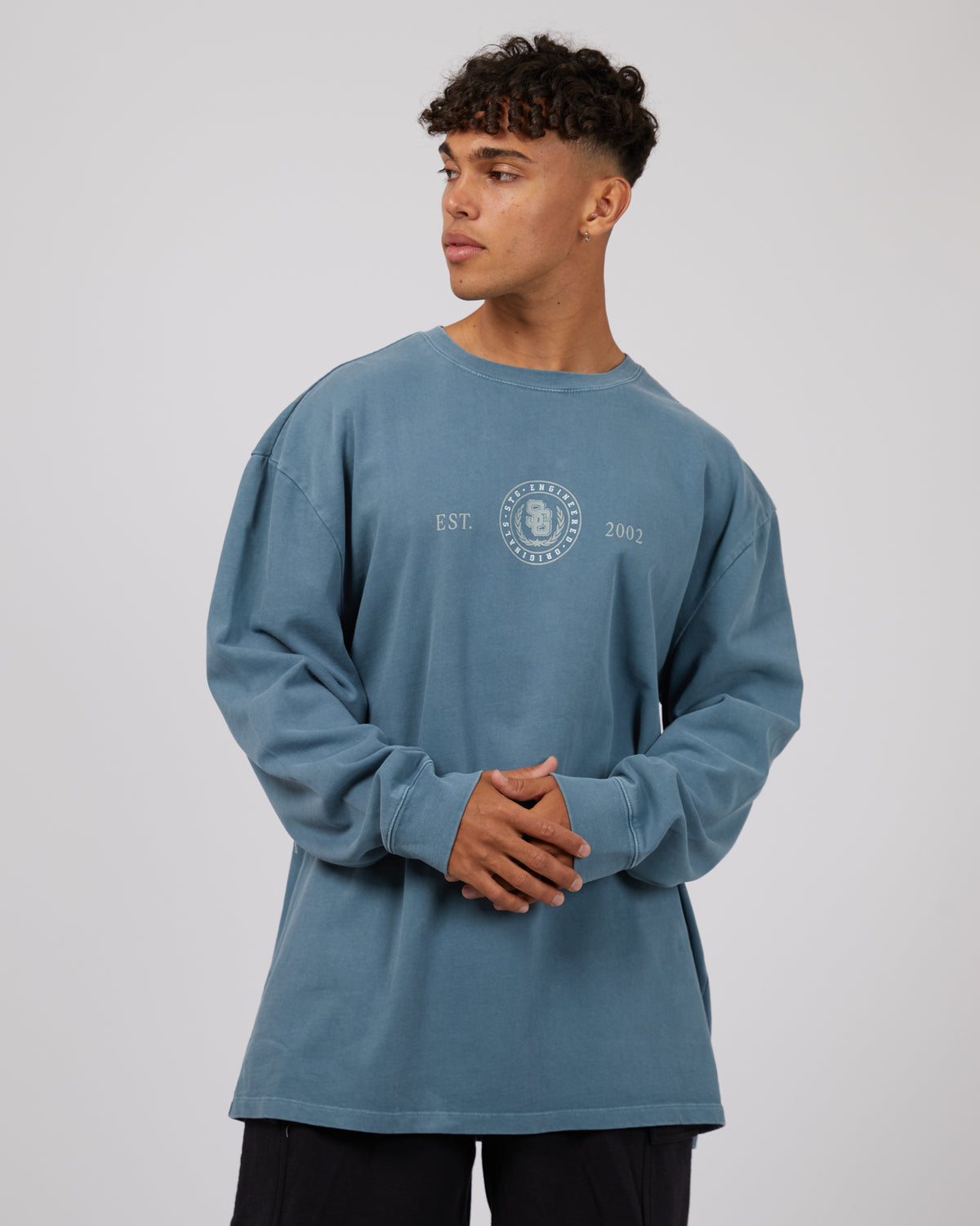 Limited Long Sleeve Mid Blue