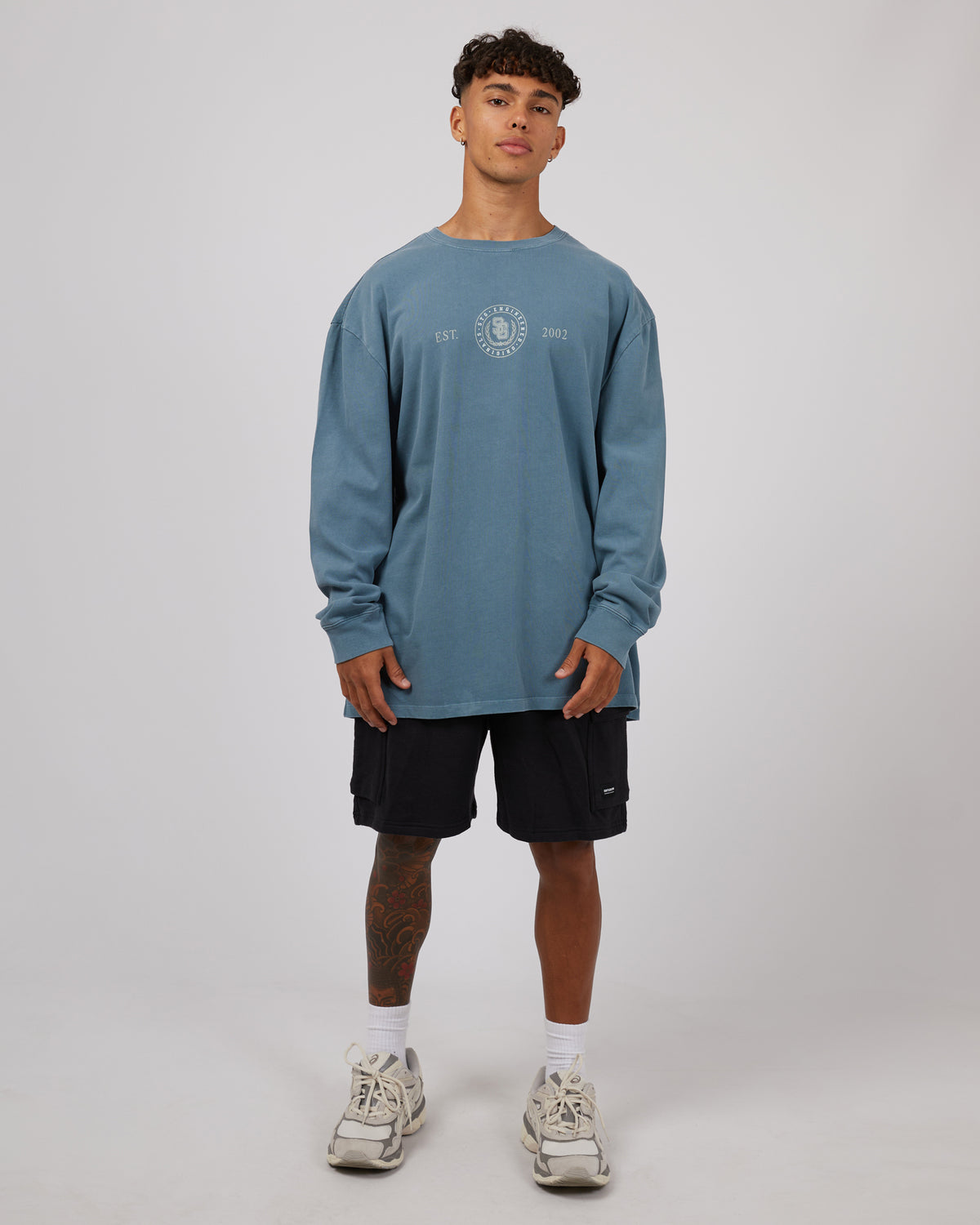 Limited Long Sleeve Mid Blue