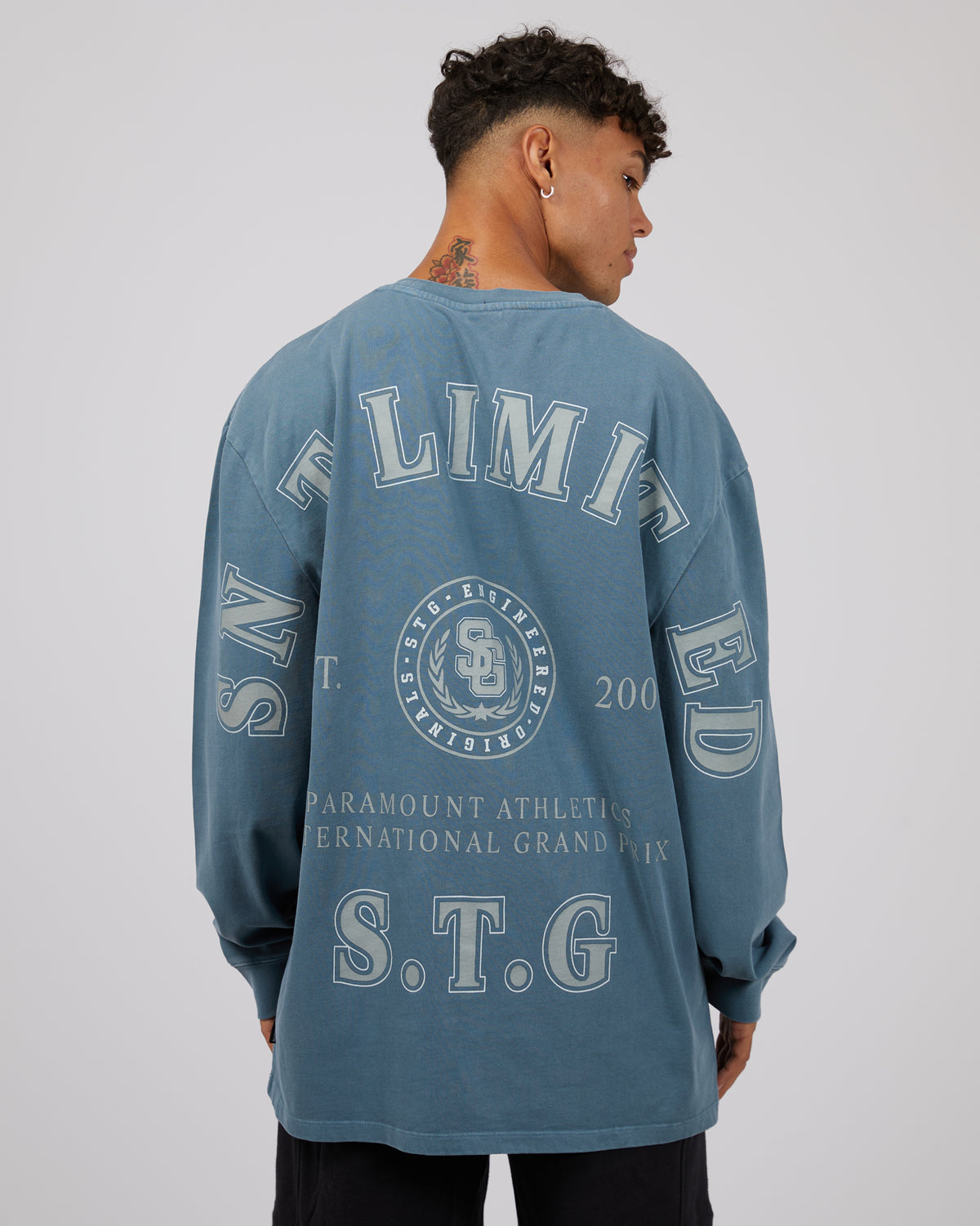 Limited Long Sleeve Mid Blue