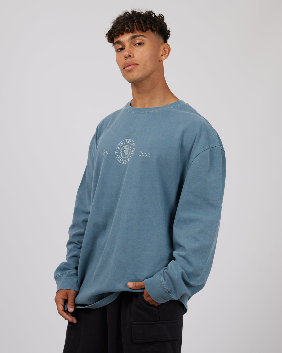 Limited Long Sleeve Mid Blue