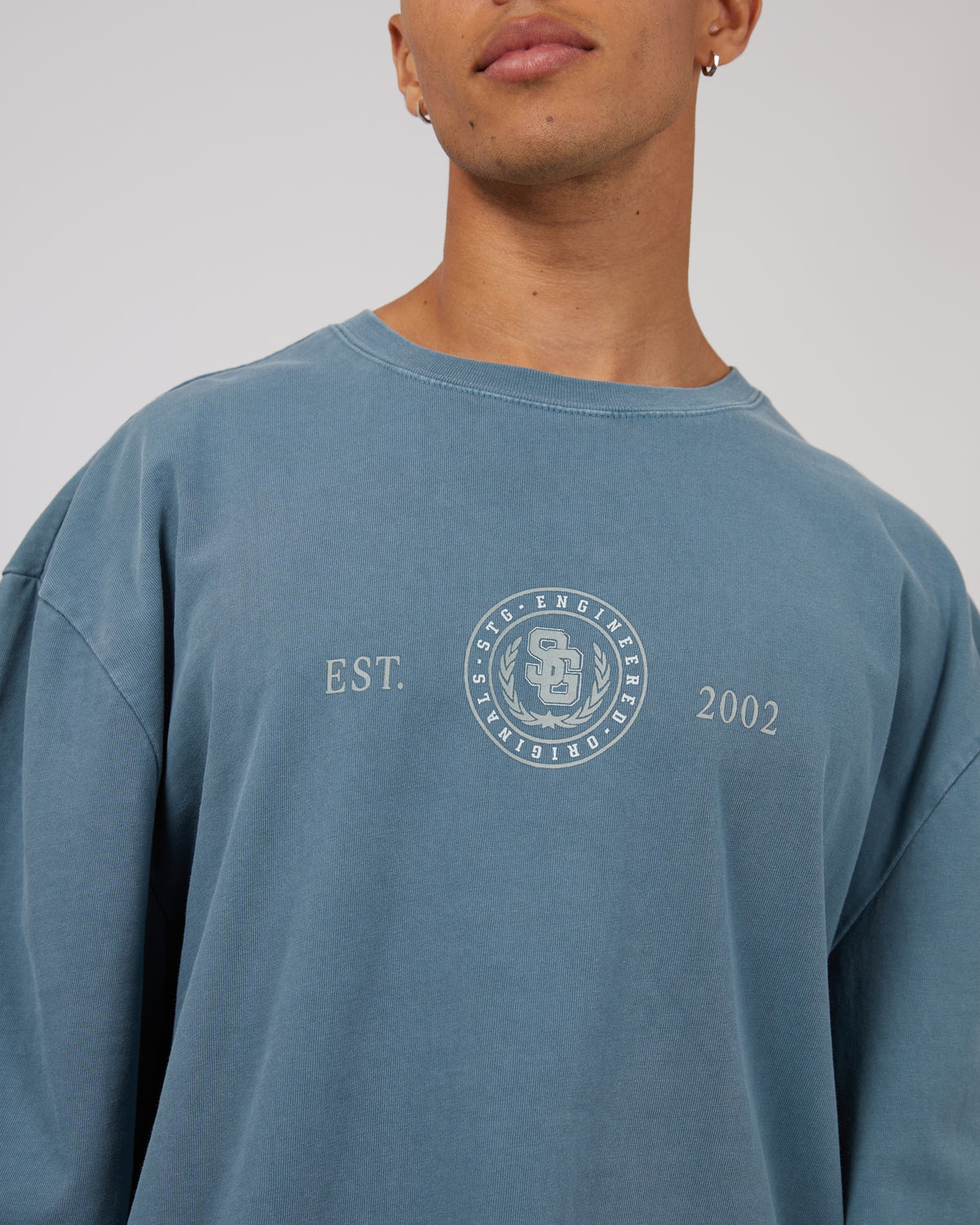 Limited Long Sleeve Mid Blue