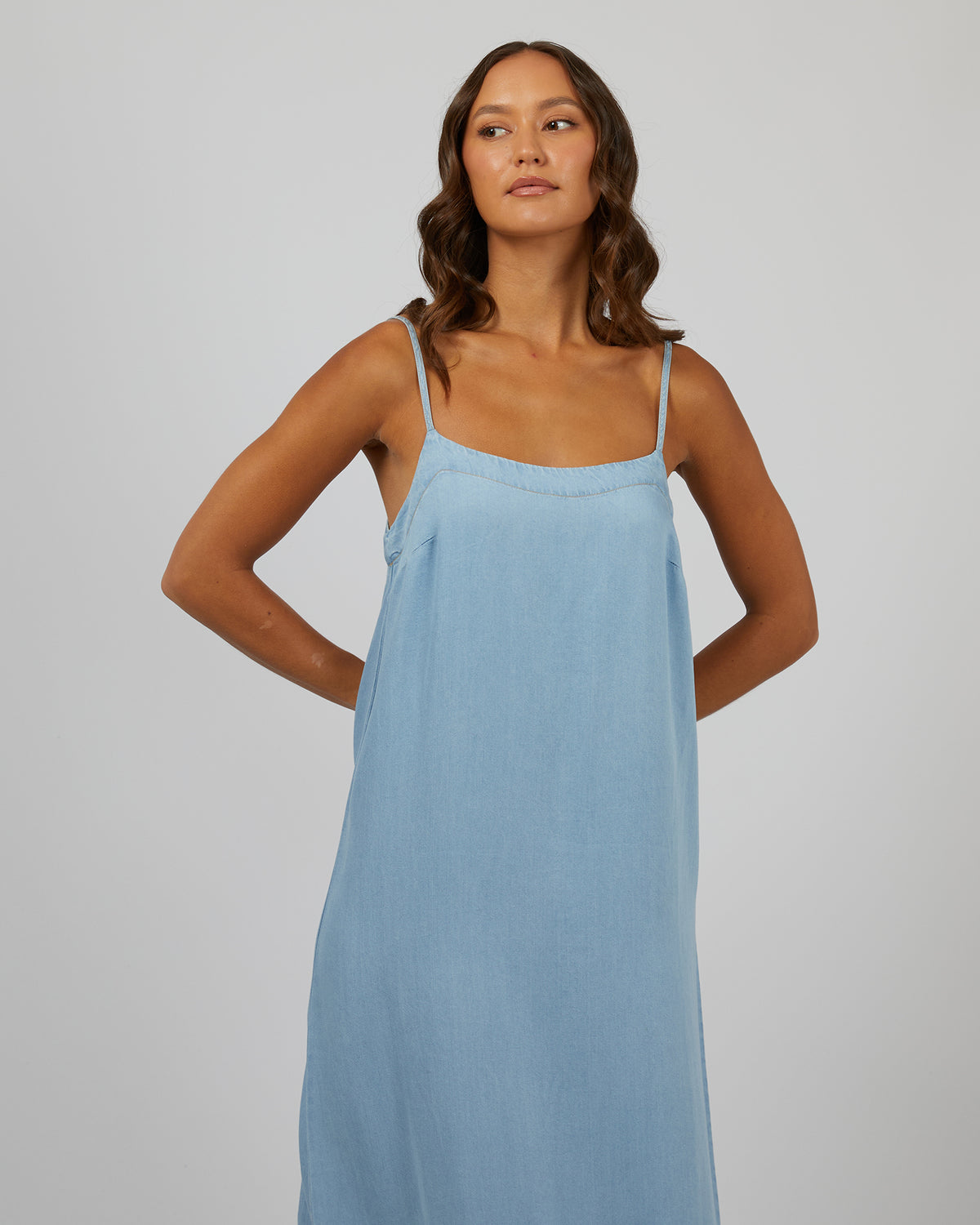 Mason Maxi Dress Chambray