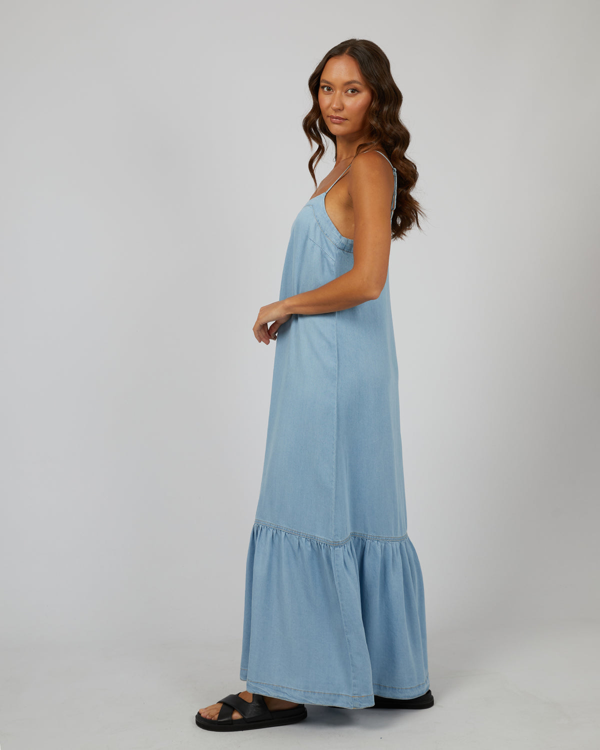 Mason Maxi Dress Chambray