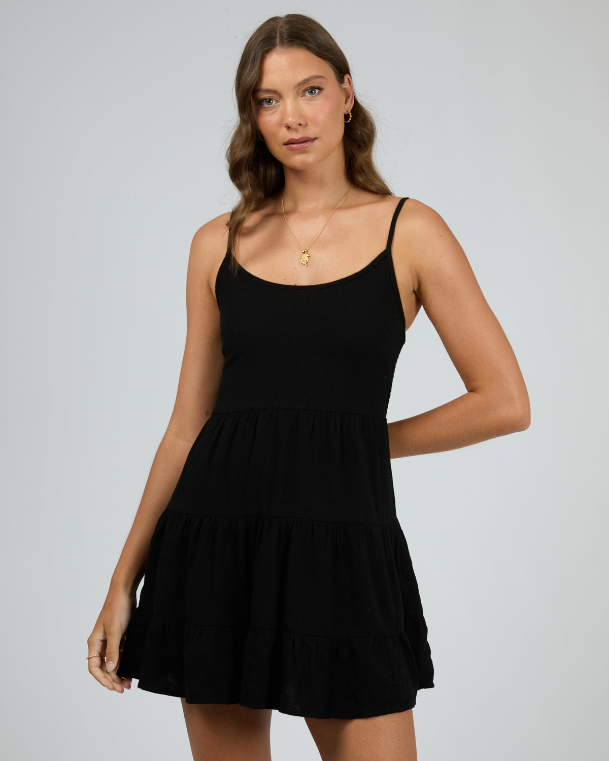 Sole Mini Dress Black