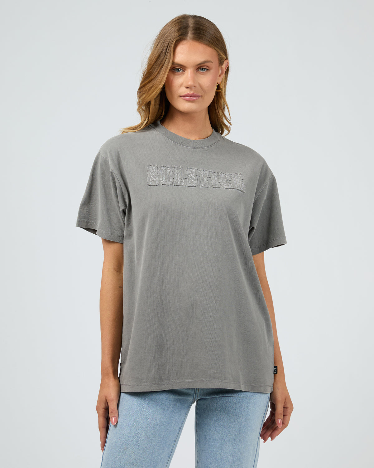 Sundown Oversized Tee Charcoal