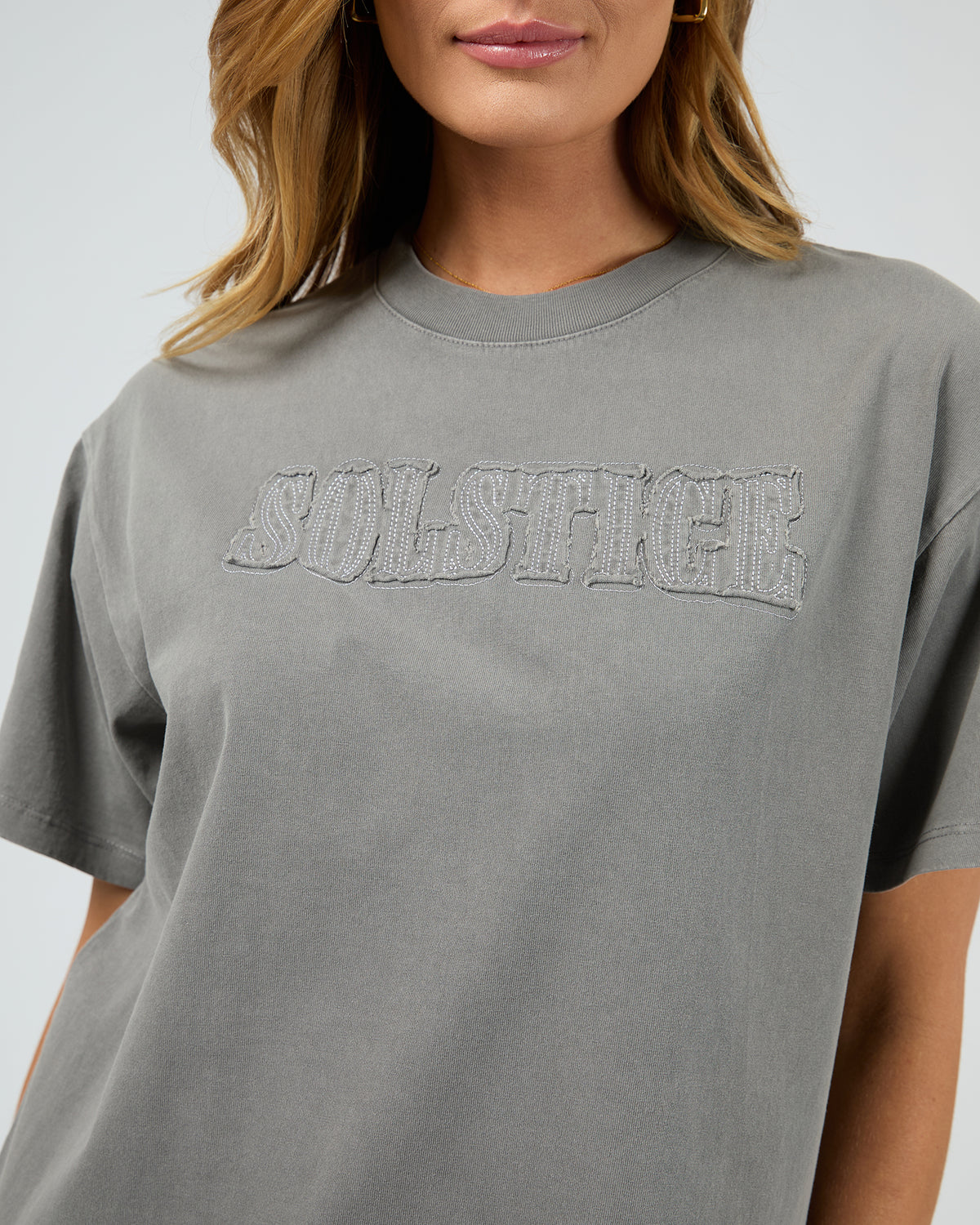 Sundown Oversized Tee Charcoal