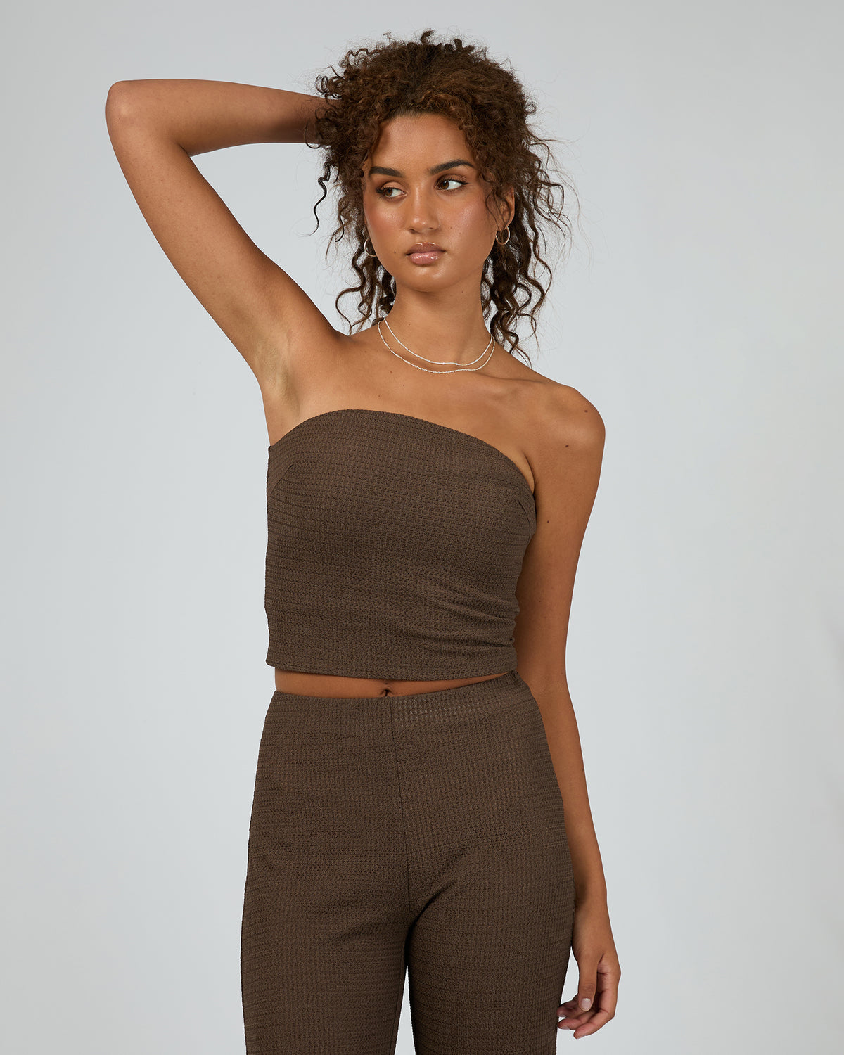 Mirador Tube Top Brown