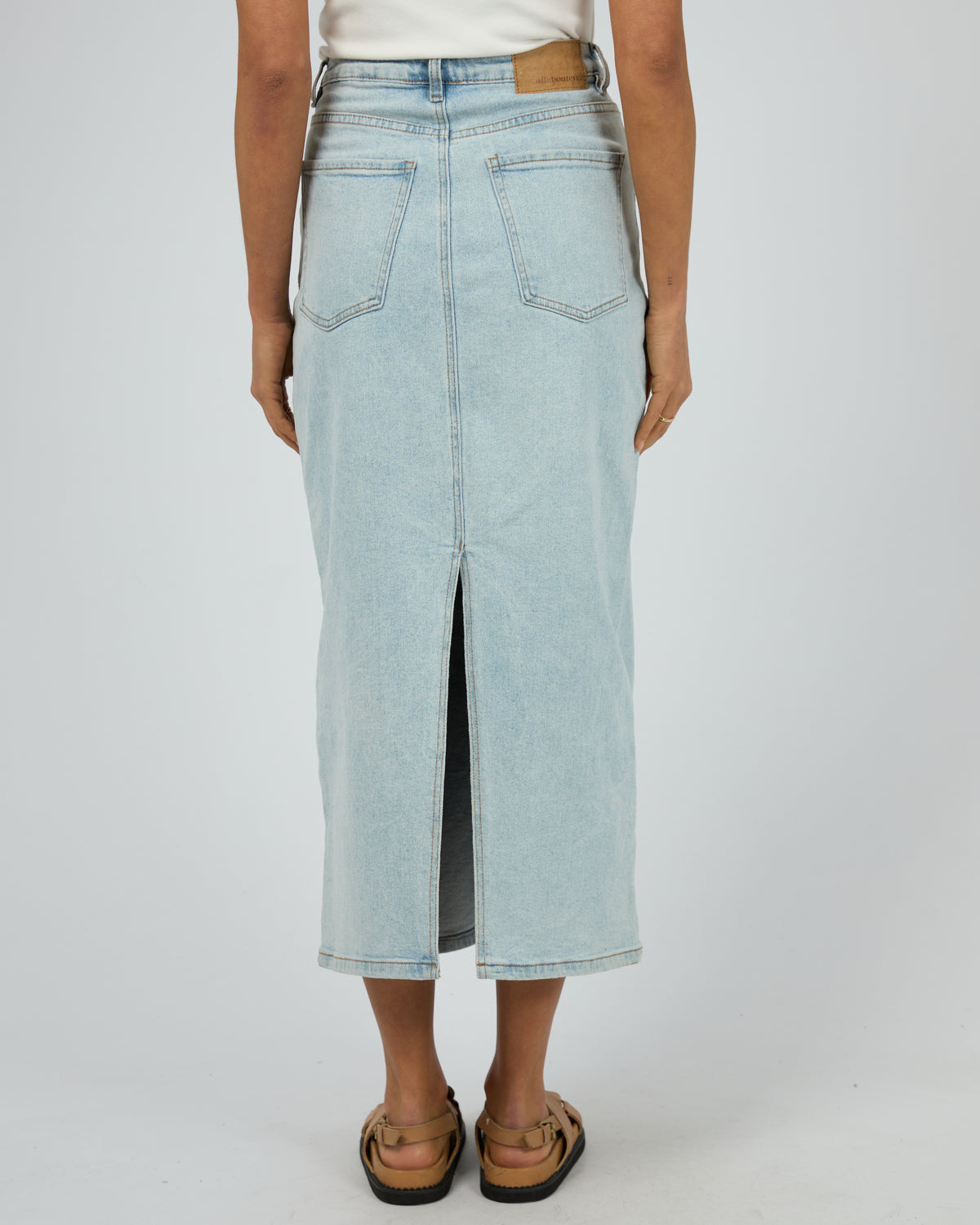 Ray Comfort Maxi Skirt Bleach