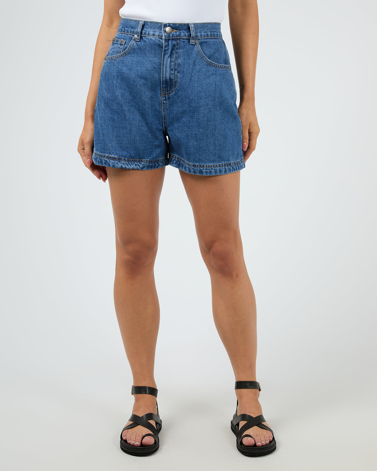 Josie Denim Short Heritage Blue