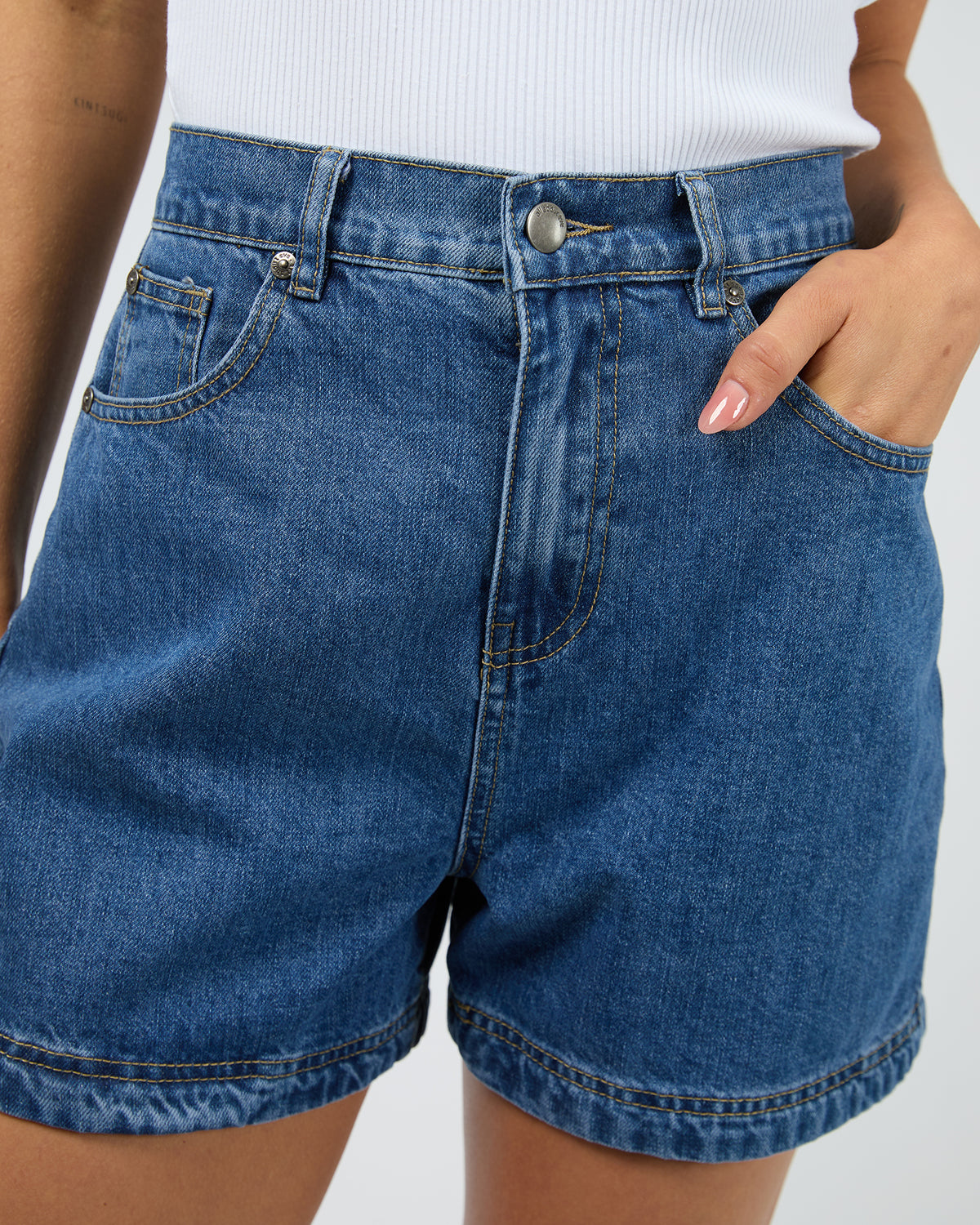 Josie Denim Short Heritage Blue