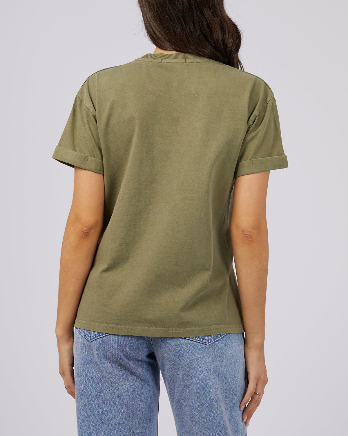 Aae Washed Tee Khaki