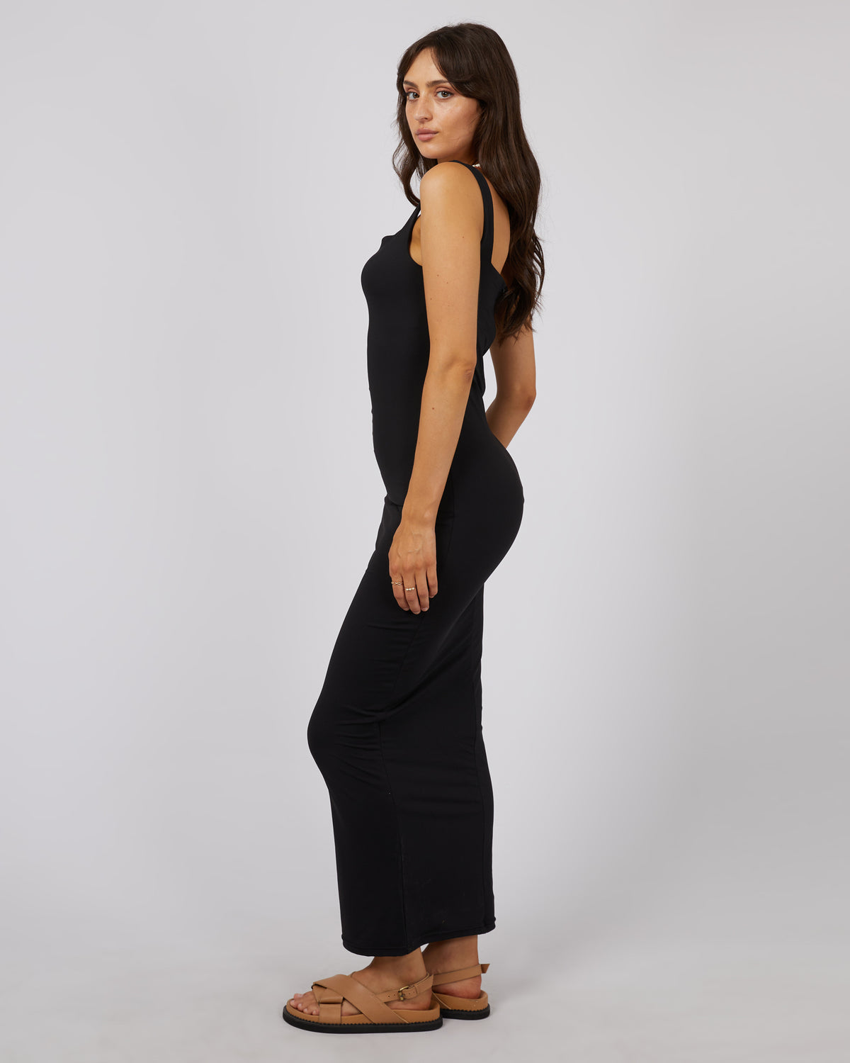 Eve Staple Maxi Dress Black