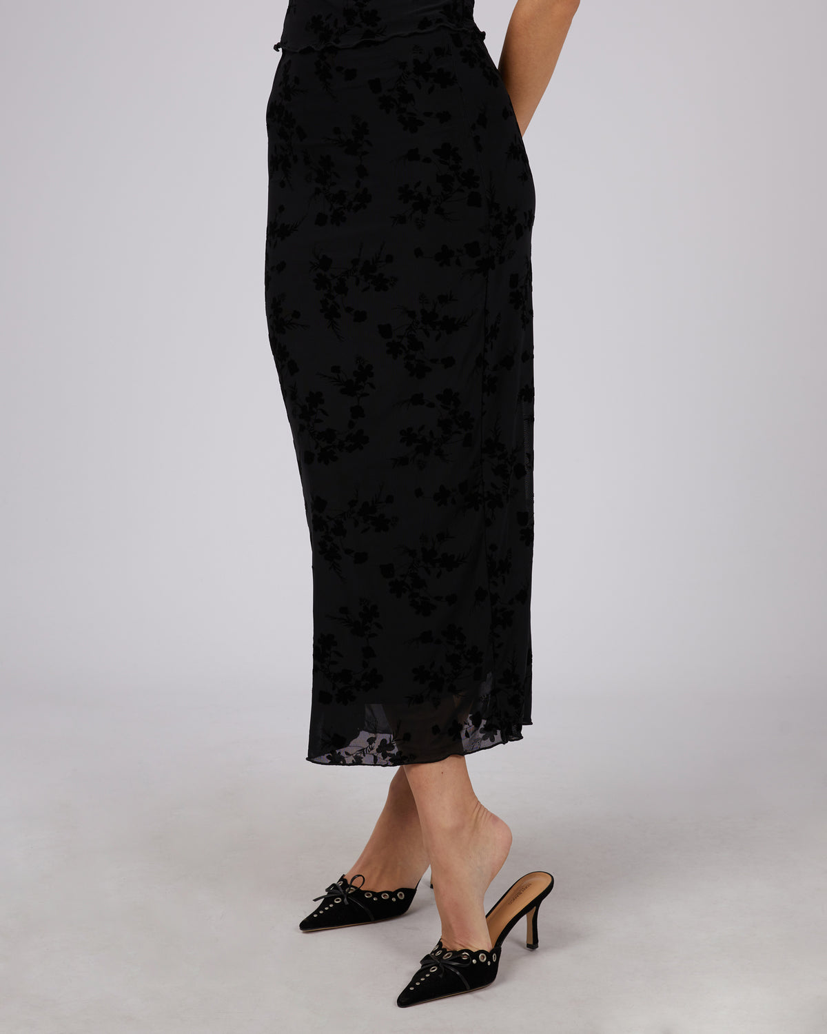 Lani Maxi Skirt Black