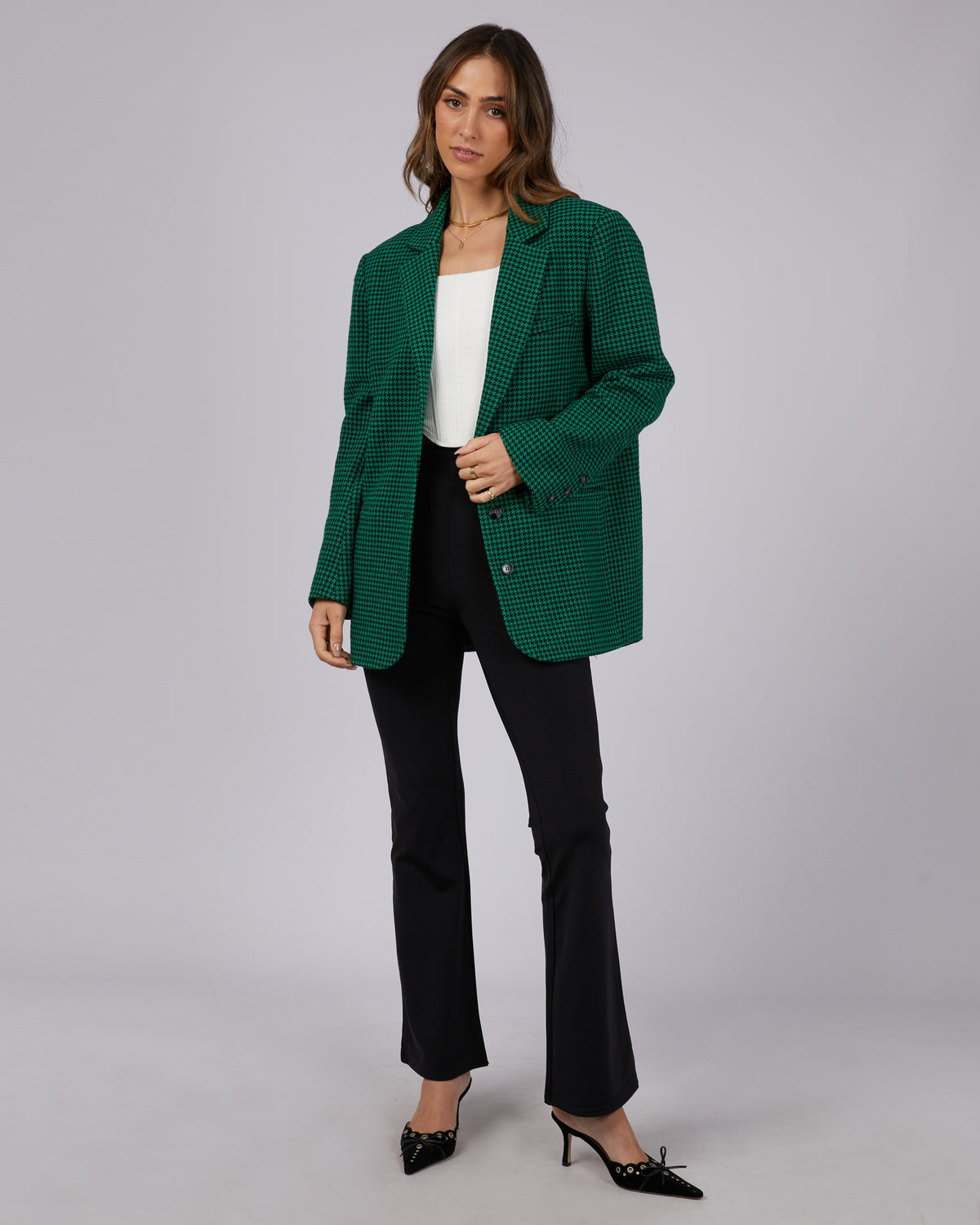 Natalie Blazer Emerald