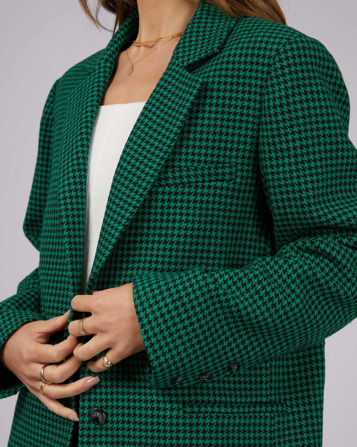 Natalie Blazer Emerald