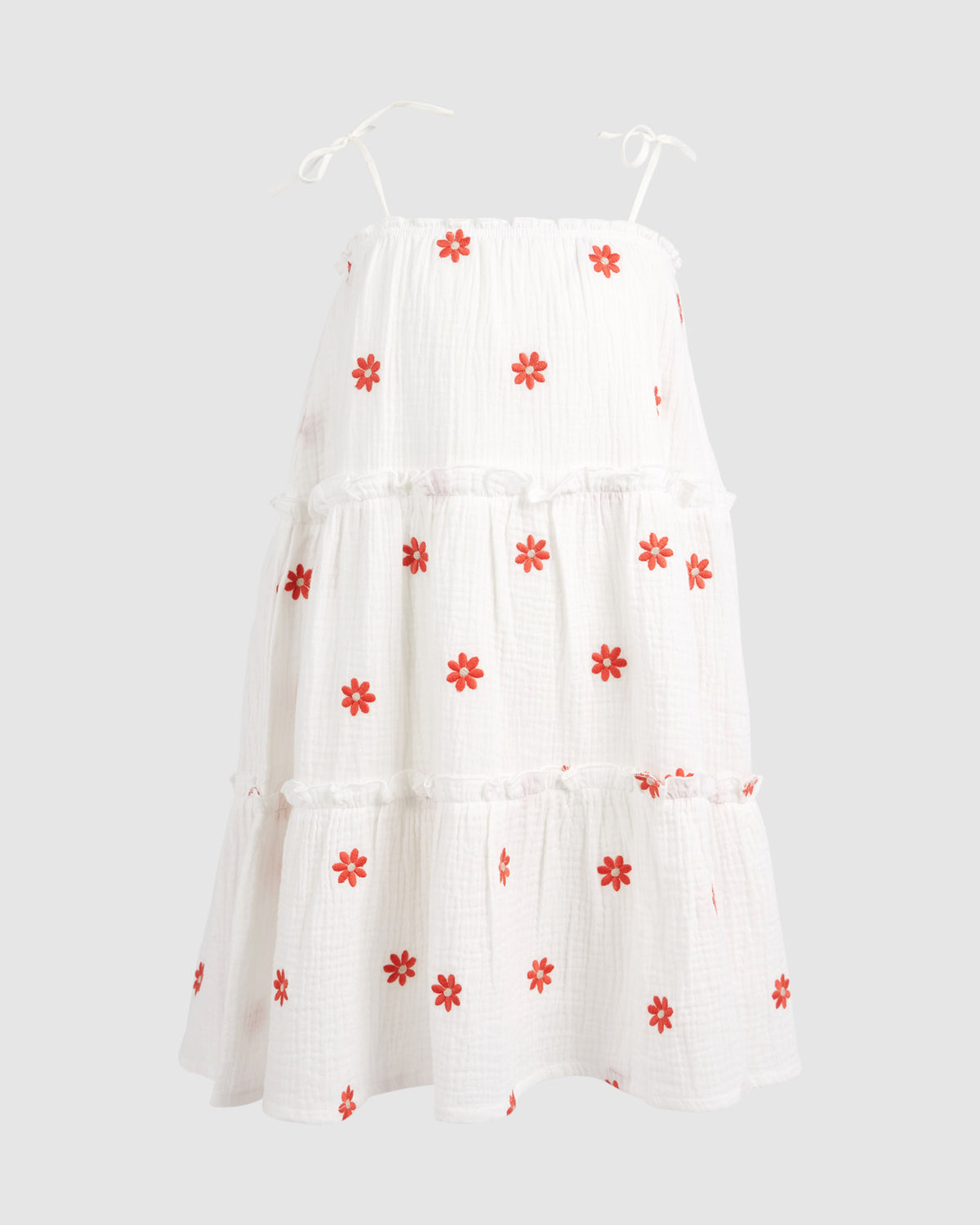 Kids Maggie Sun Dress Vintage White