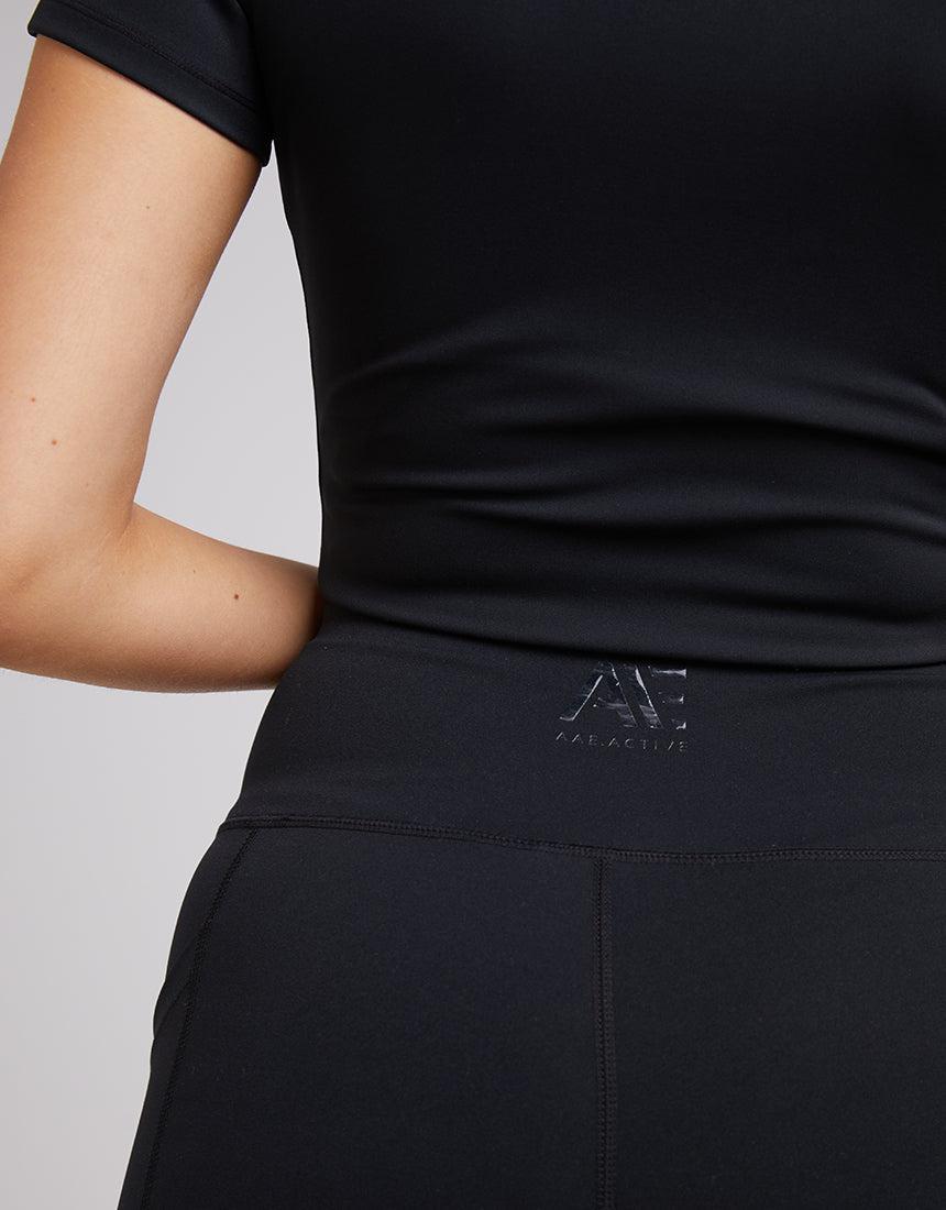 All About Eve-Active Legging Black-Edge Clothing