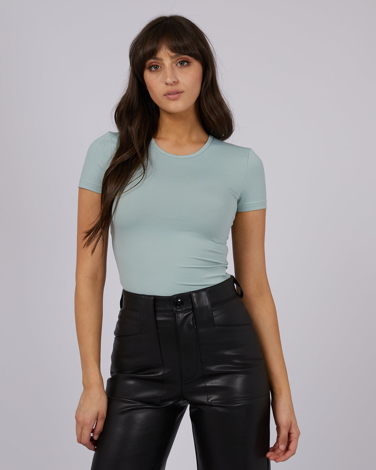 All About Eve-Eve Staple Top Sage-Edge Clothing