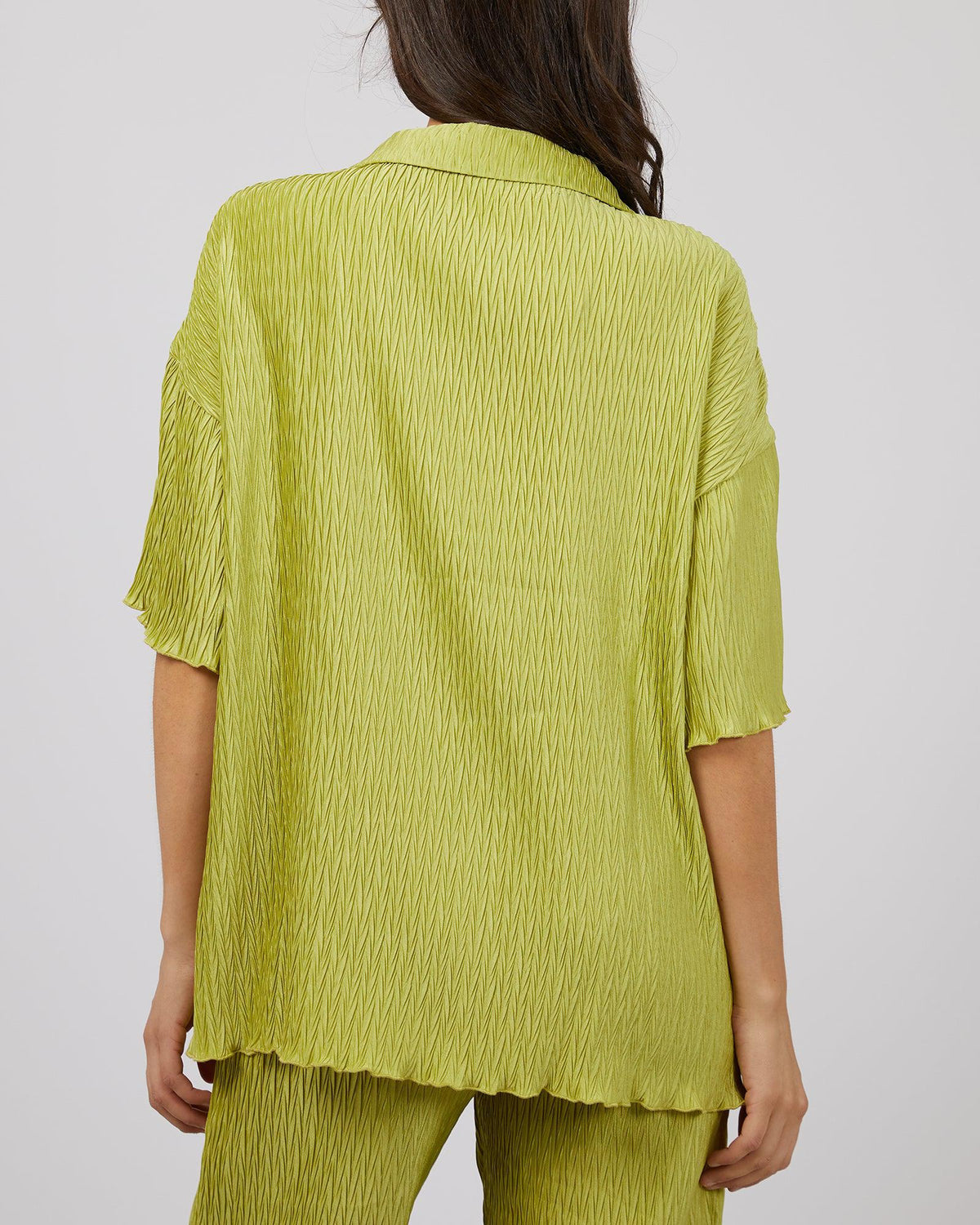 All About Eve-Maxinne Shirt Green-Edge Clothing