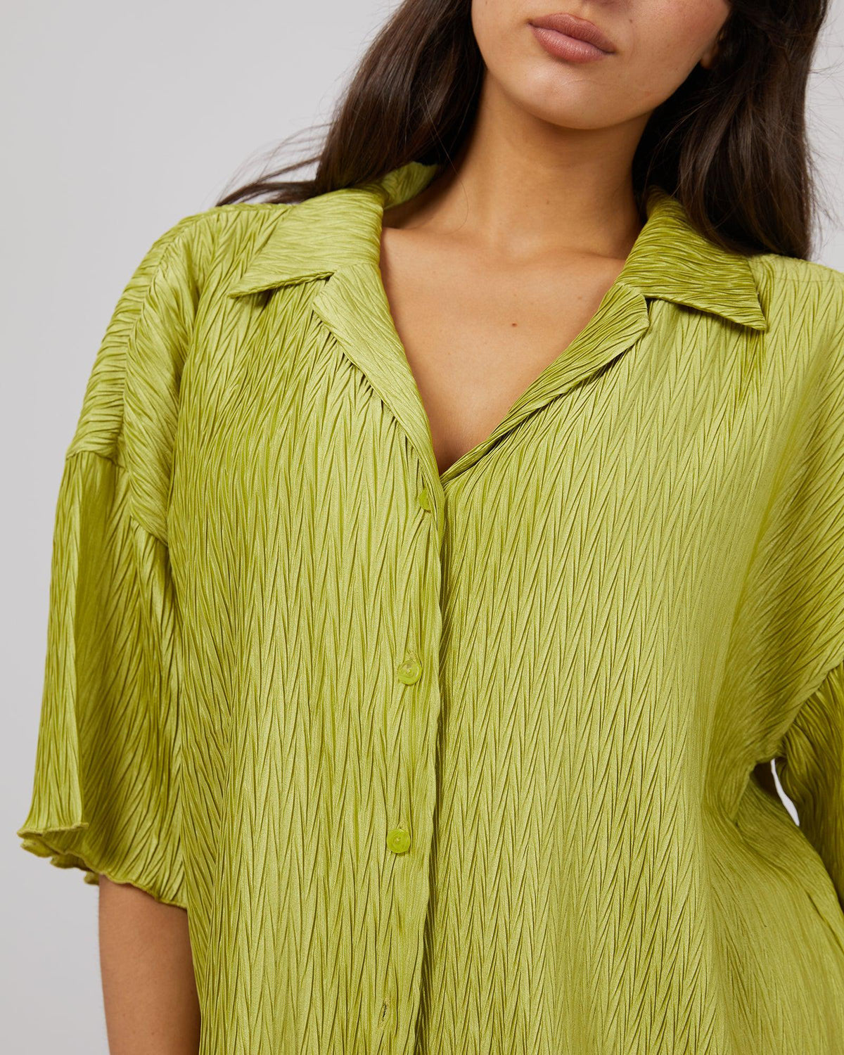 All About Eve-Maxinne Shirt Green-Edge Clothing