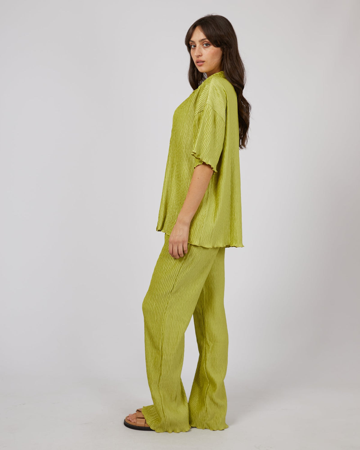 All About Eve-Maxinne Shirt Green-Edge Clothing