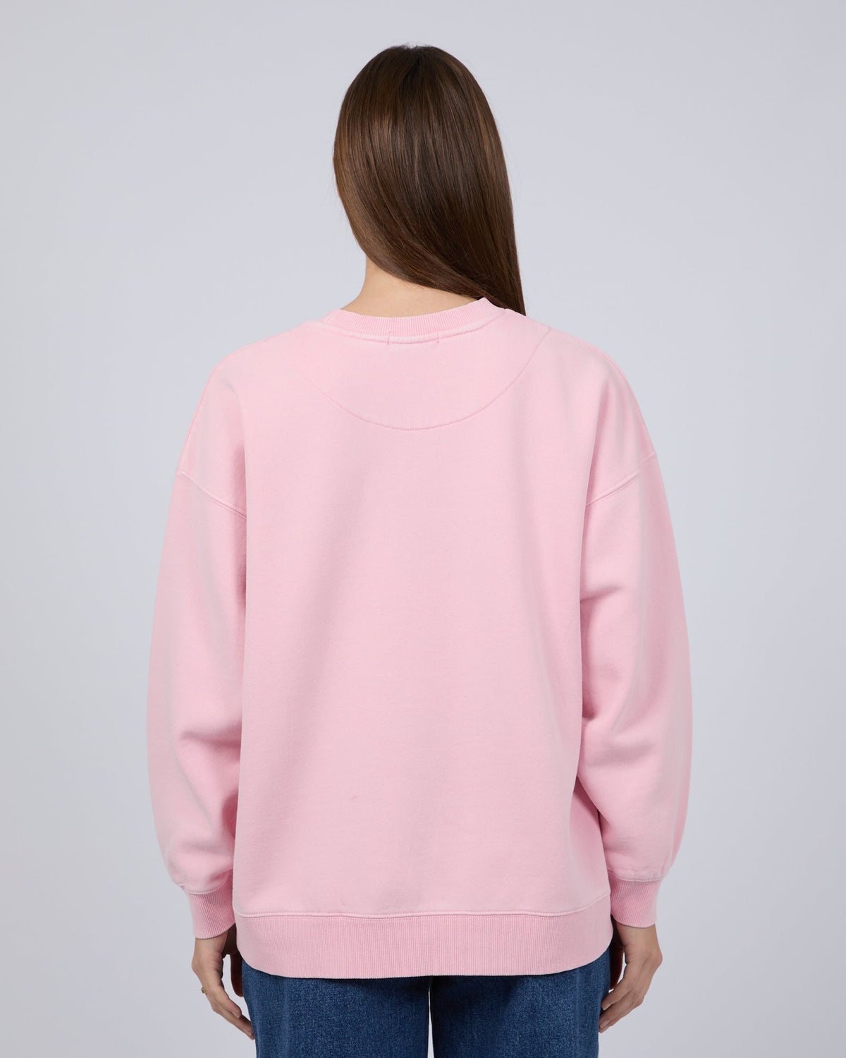 All About Eve-Piper Washed Crew Pink-Edge Clothing