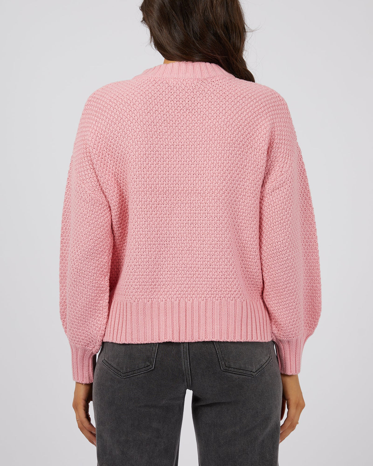 All About Eve-Rue Knit Sweater Pink-Edge Clothing