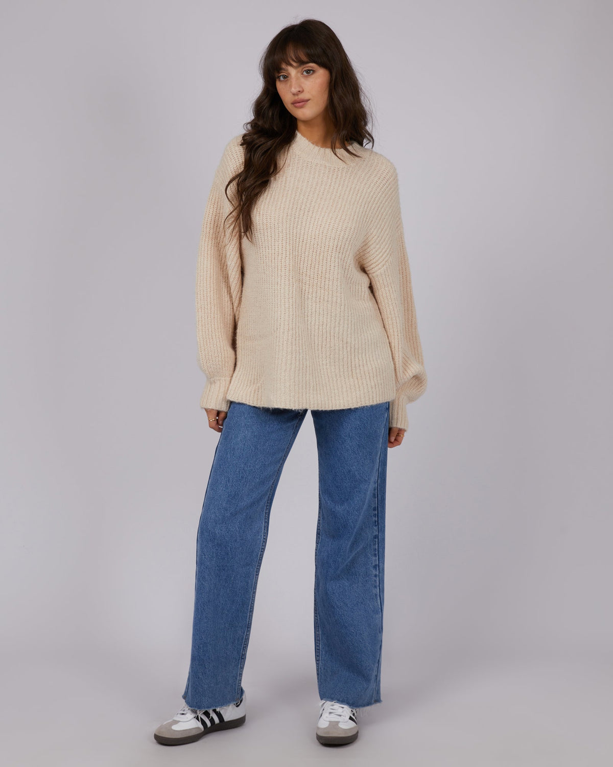 All About Eve-Tessa Knit Natural-Edge Clothing