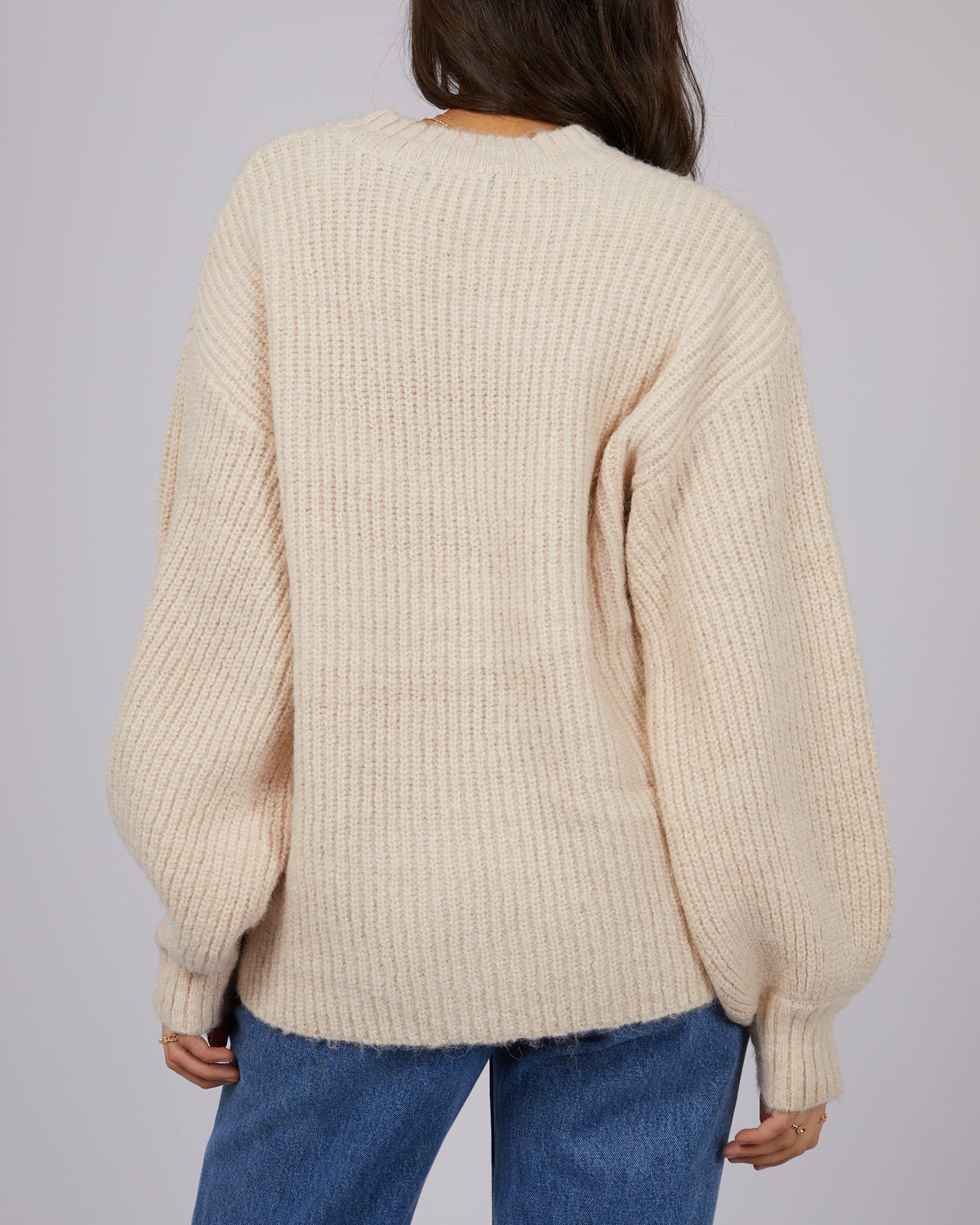 All About Eve-Tessa Knit Natural-Edge Clothing