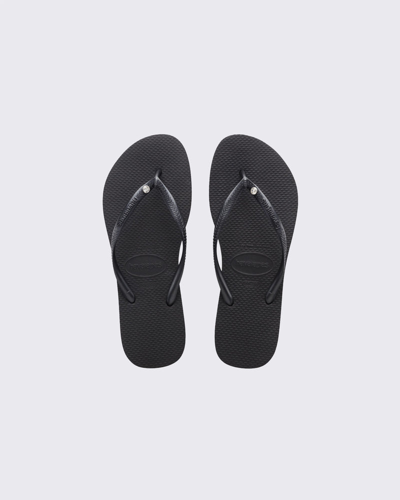 Havaianas slim crystal discount thongs