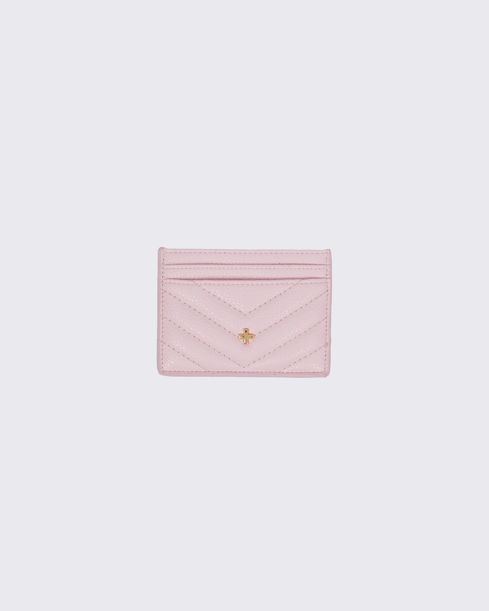 Ysl pink discount card holder