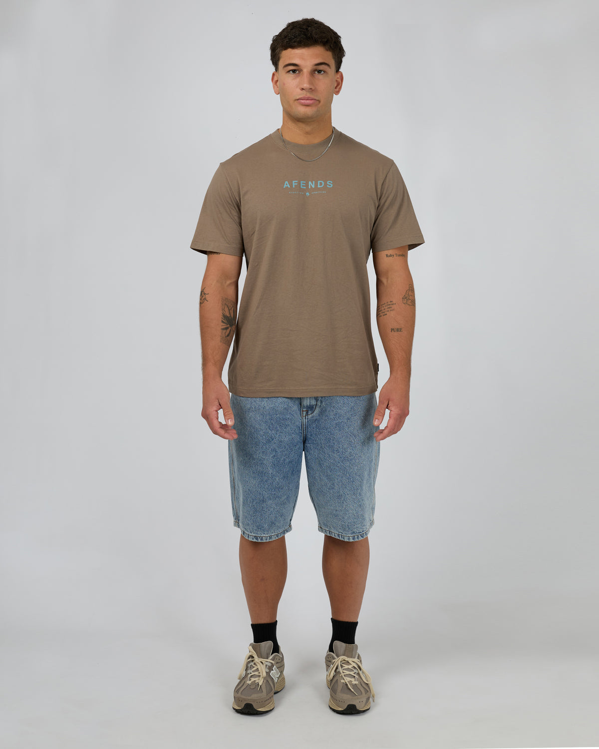 Thrown Out Recyled Retro Fit Tee Fossil