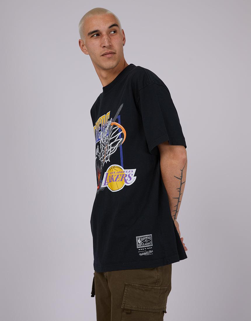 Mitchell & Ness Los Angeles Lakers Fantastic Long Sleeve T-Shirt Faded