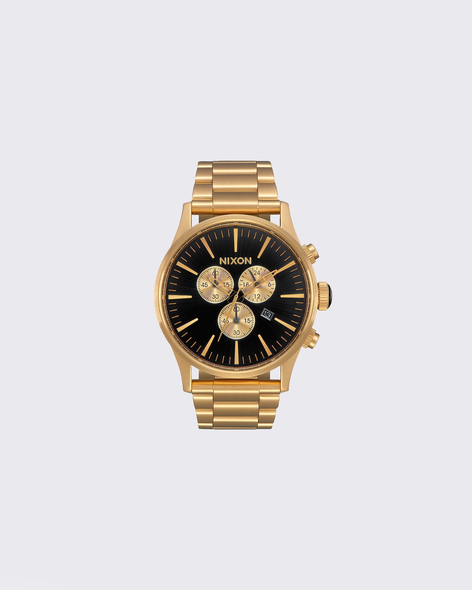 Nixon sentry hotsell all gold