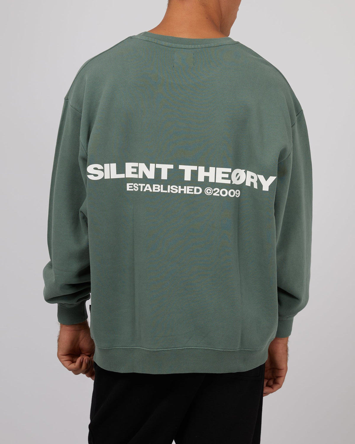 Silent Theory-Essential Theory Crew Green-Edge Clothing