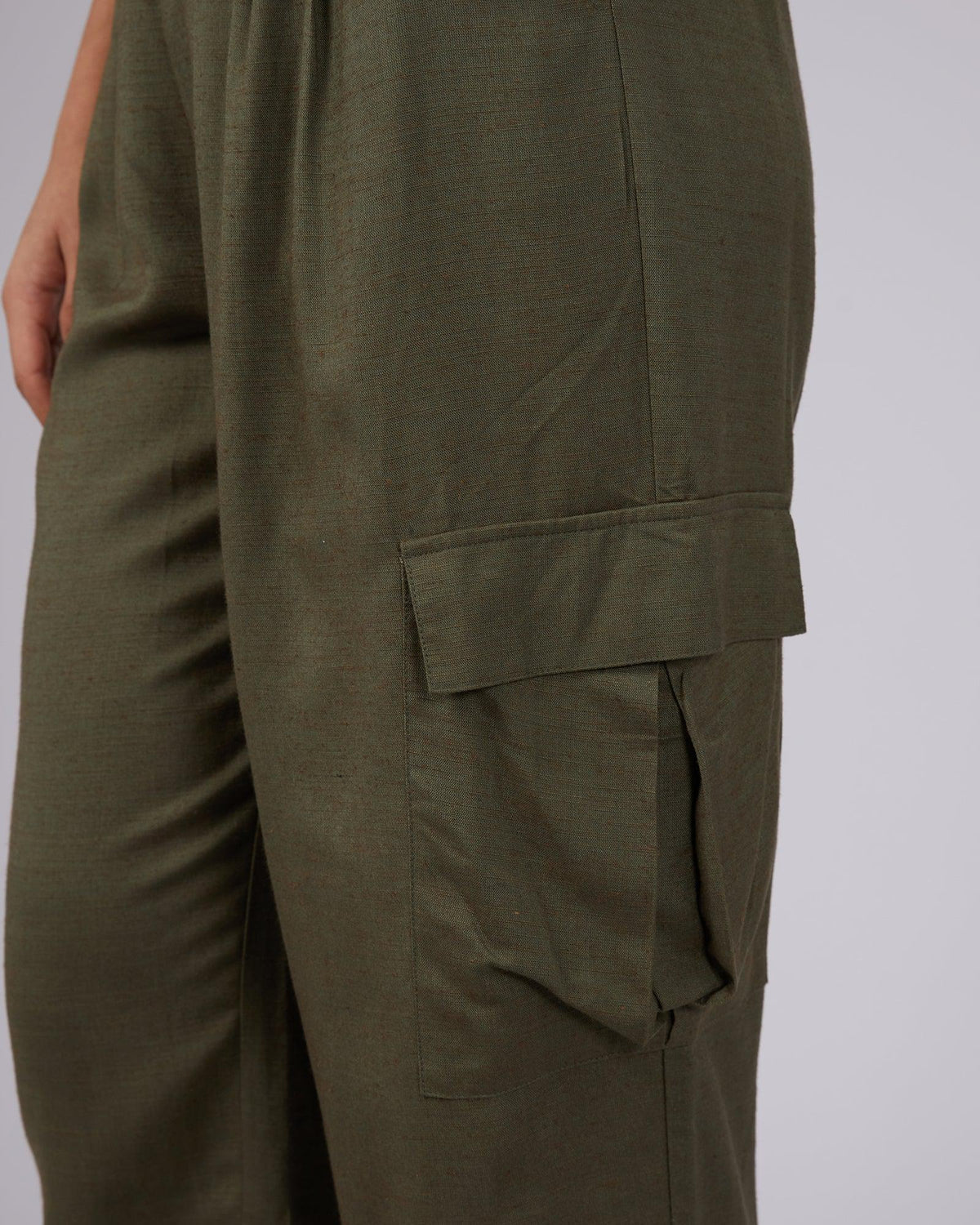 Silent Theory Ladies-Henley Pant Khaki-Edge Clothing