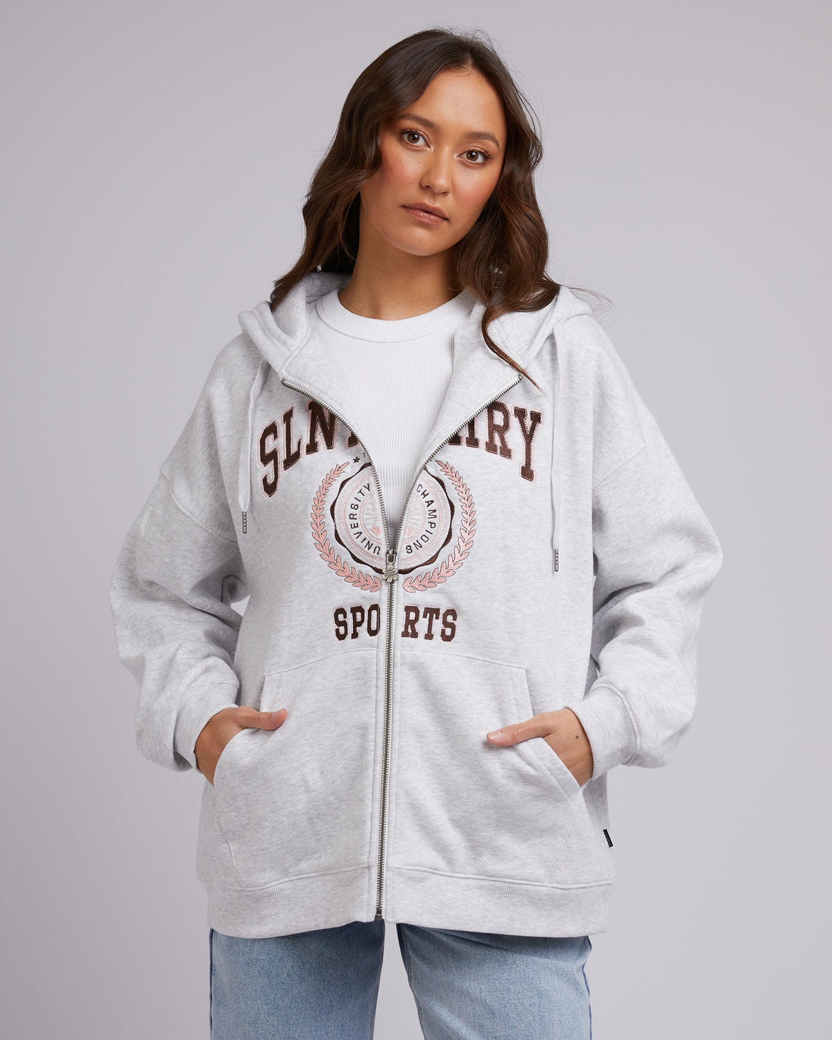 Silent Theory Ladies-Volley Zip Thru Snow-Edge Clothing