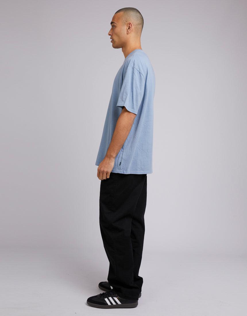 Silent Theory-Ollie Tee Blue-Edge Clothing