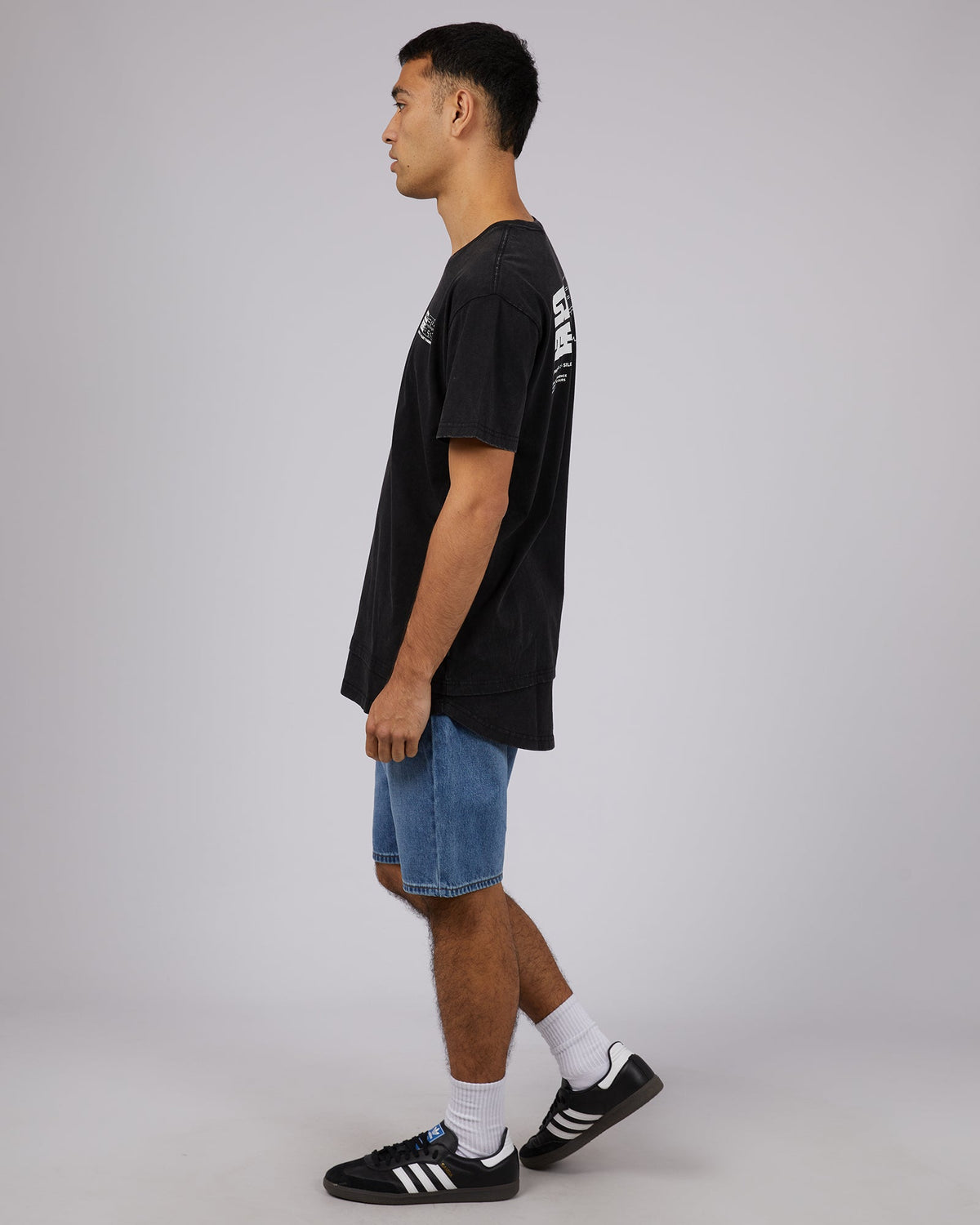 Silent Theory-Privacy Tee Washed Black-Edge Clothing