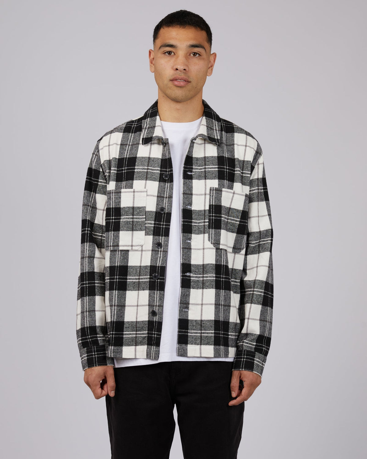 Silent Theory-Studio Overshirt Black-Edge Clothing