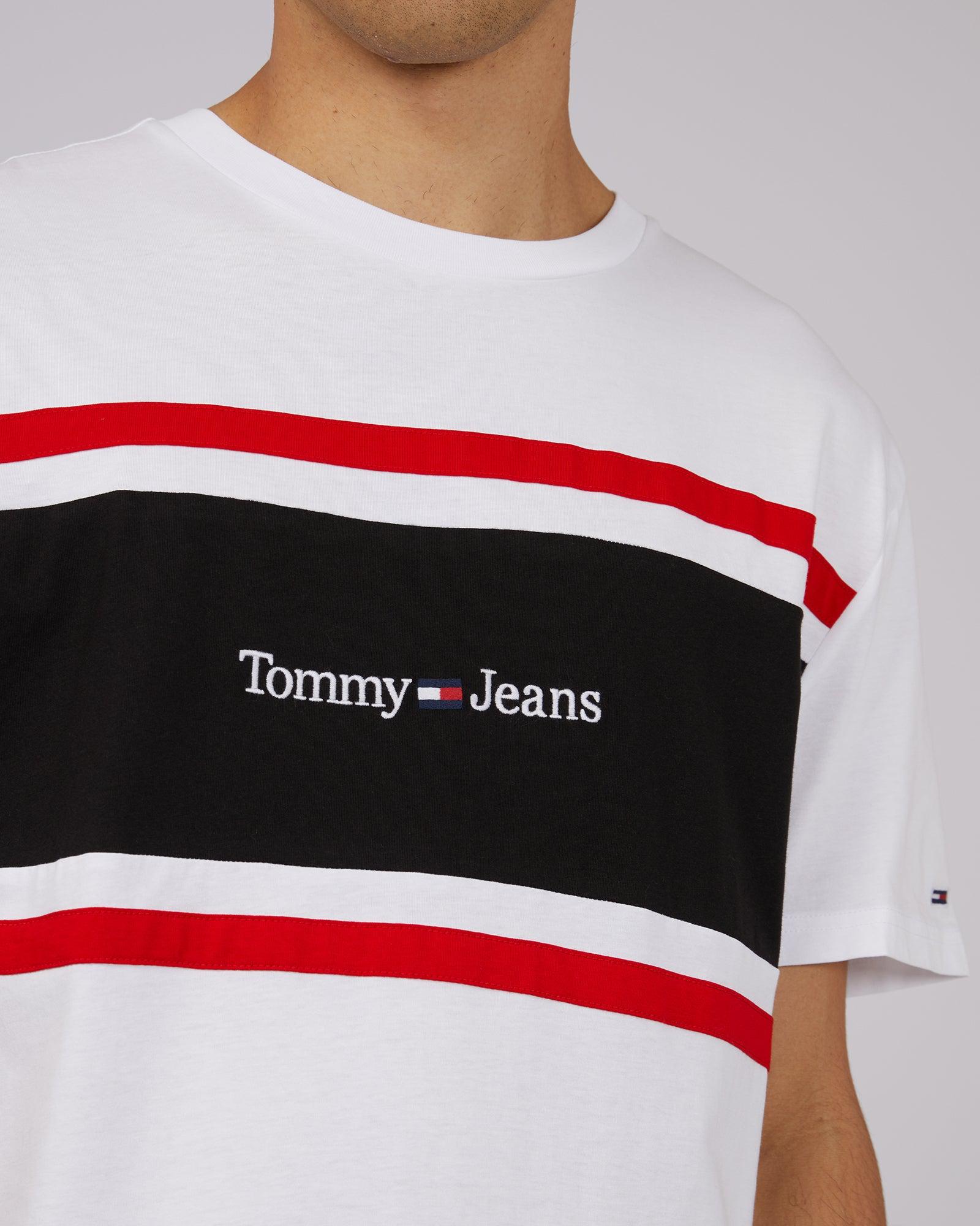 Tommy Hilfiger Classic Gold Linear Tee - Tommy Jeans 2024