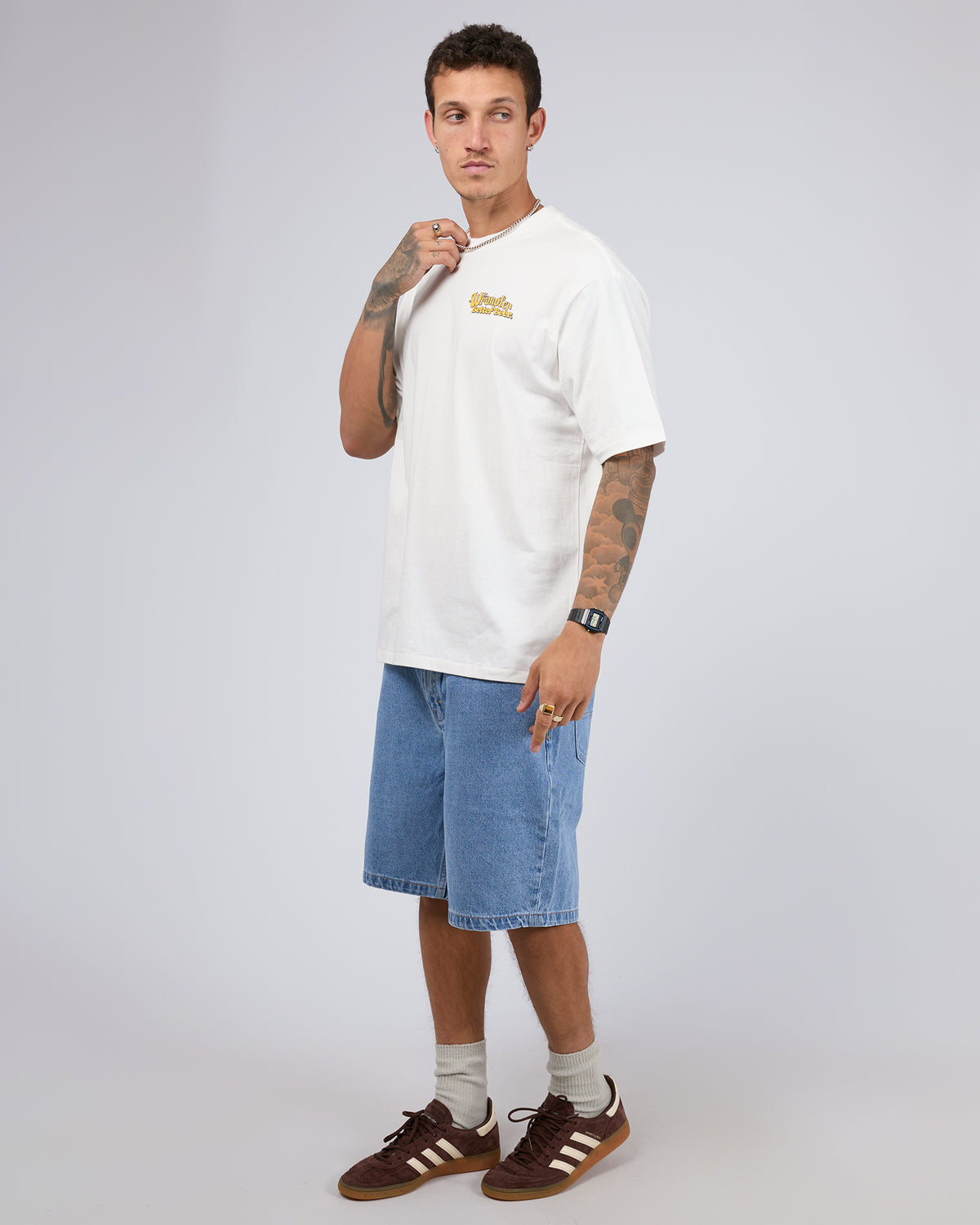 Load Off Slacker Tee Vintage White