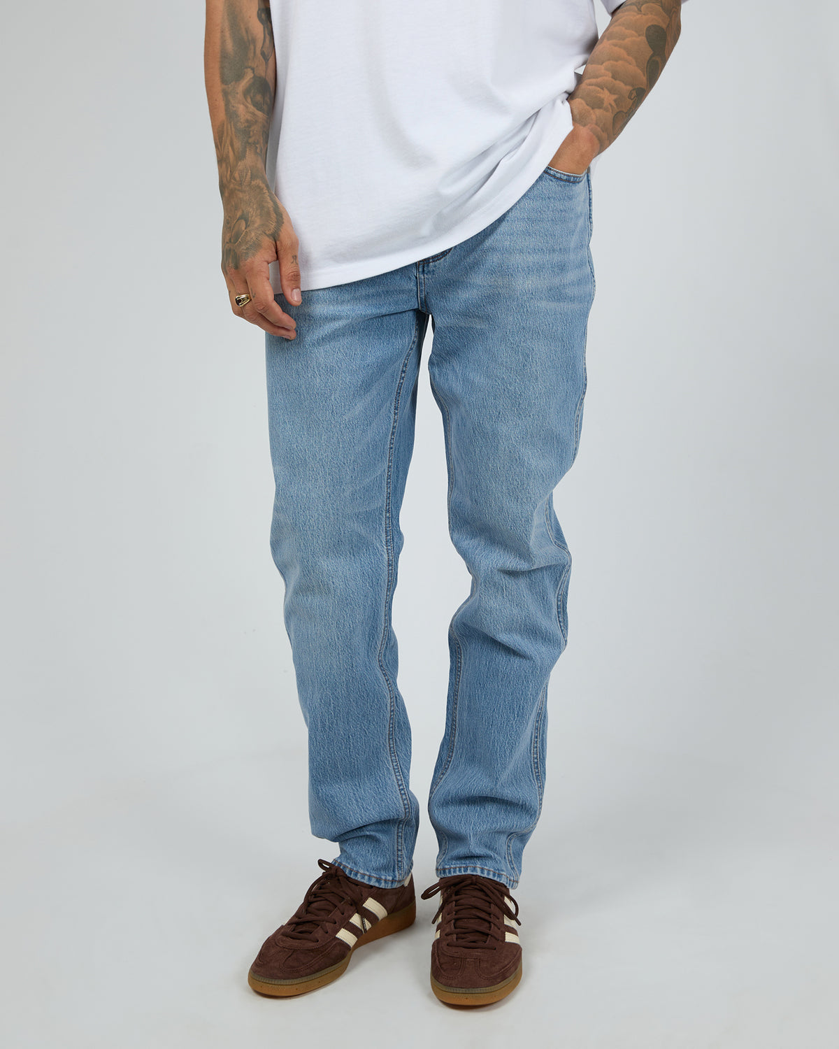 Spencer Relaxed Tapered Jean Blue