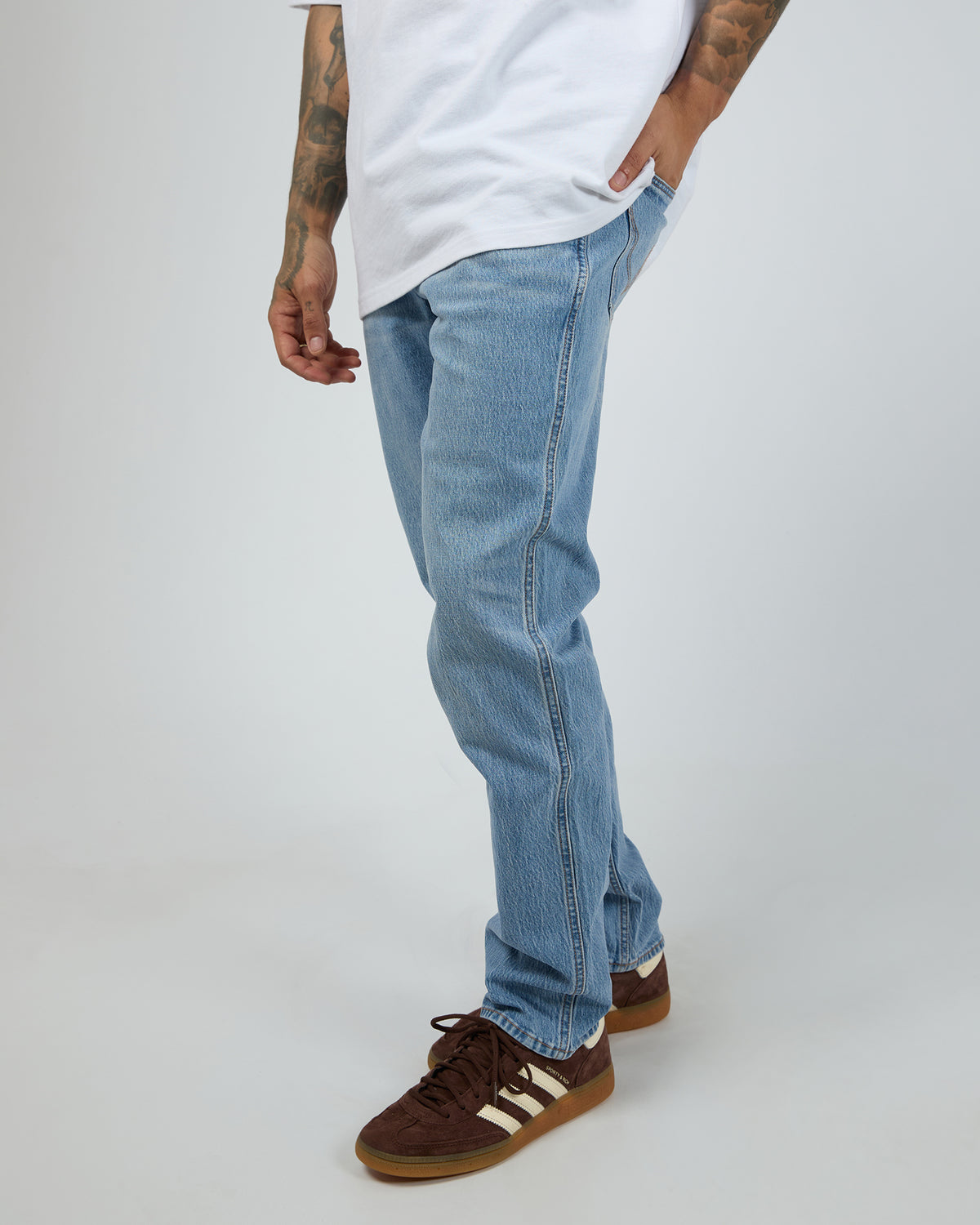 Spencer Relaxed Tapered Jean Blue