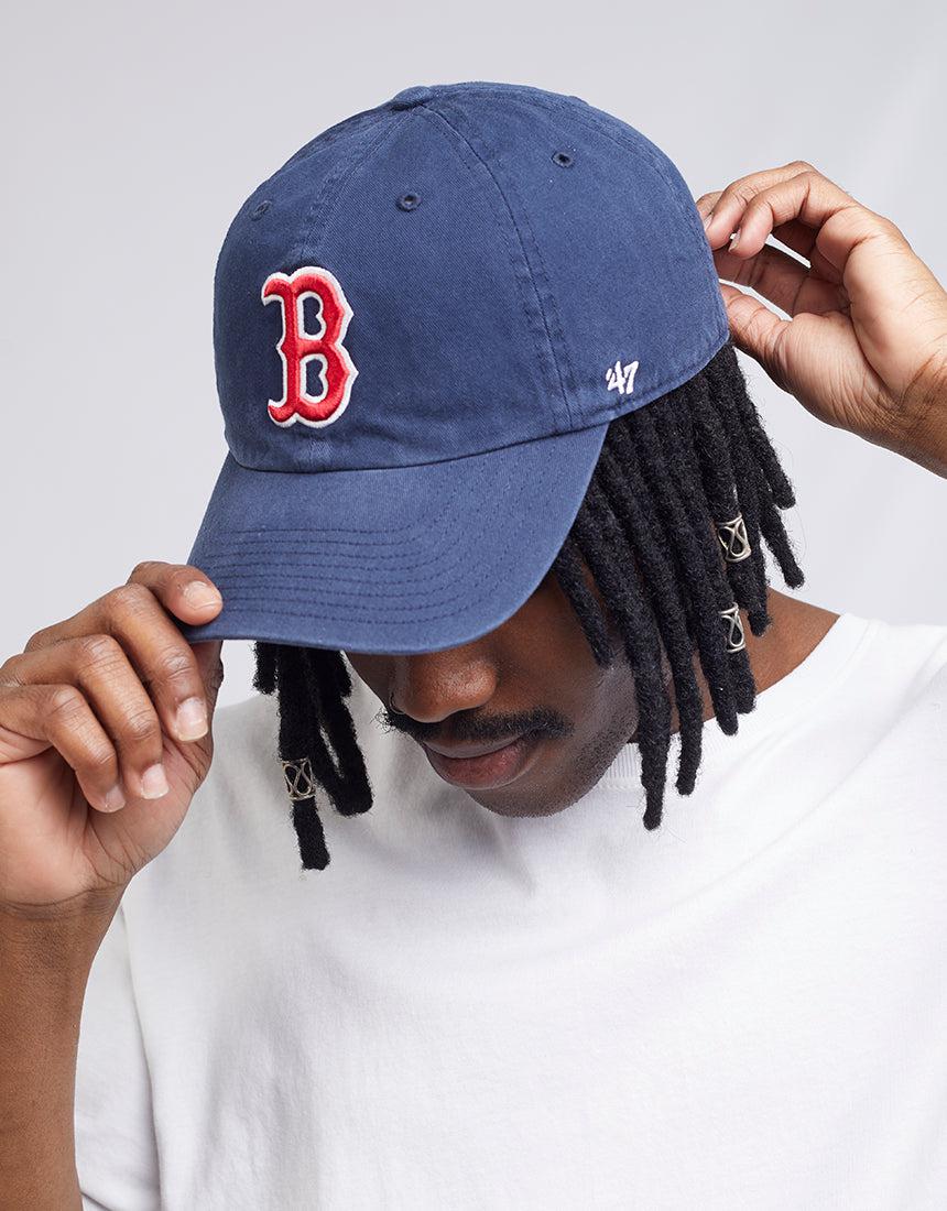 47 Brand Boston Red Sox Clean Up Adjustable Hat (Navy)