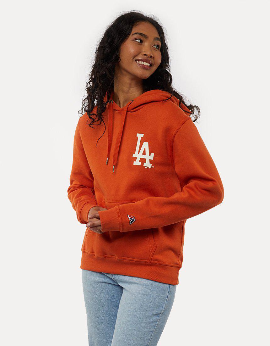 New Era Flames Dodgers Hoodie